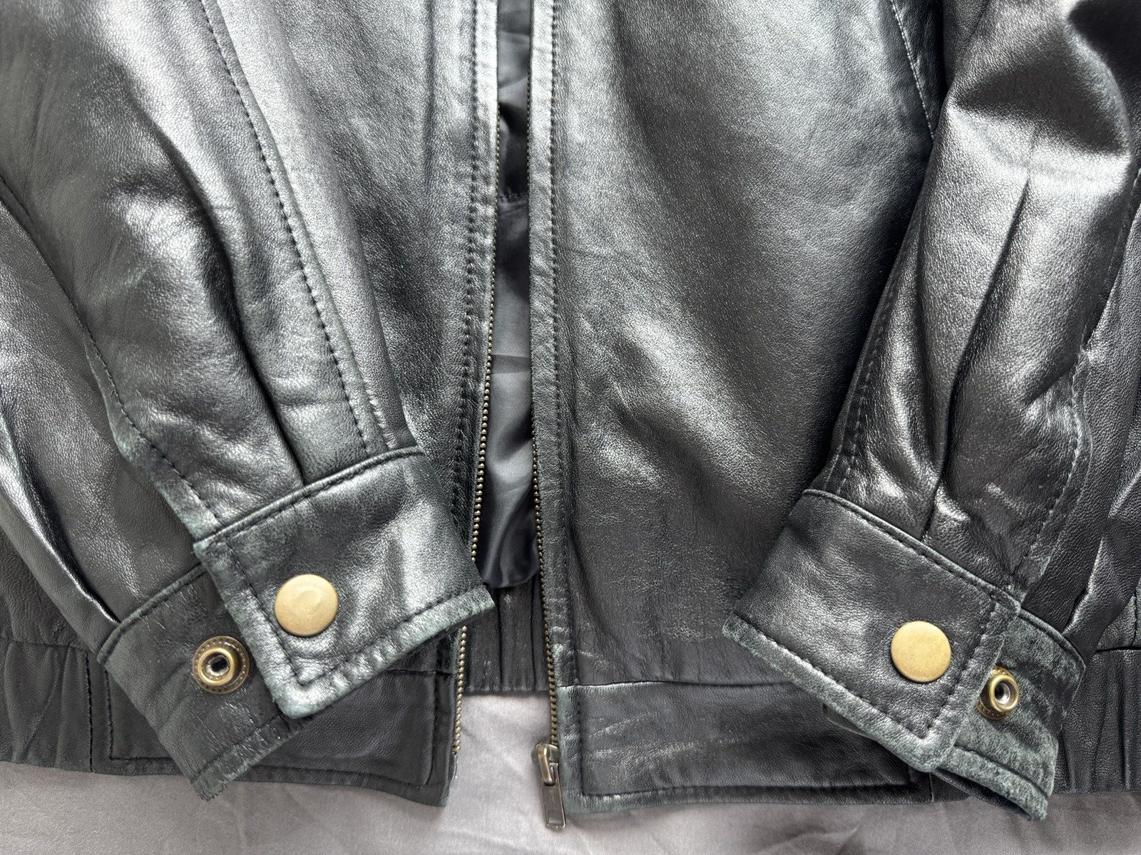 Balenciaga Vintage Balenciaga Italian bomber jacket Size US L / EU 52-54 / 3 - 4 Thumbnail