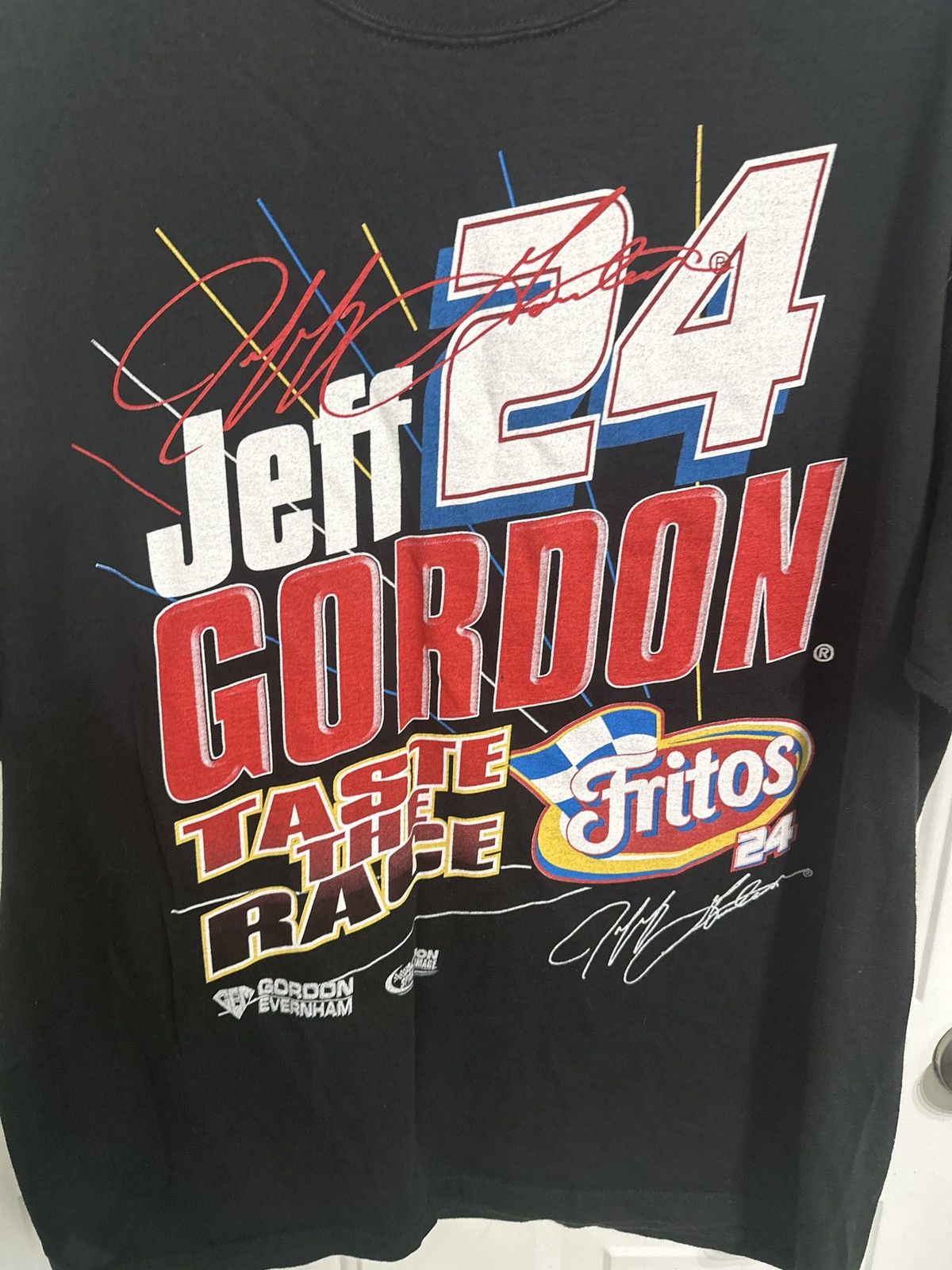 Chase Authentics Vintage Jeff Gordon T-shirt Size US L / EU 52-54 / 3 - 3 Thumbnail