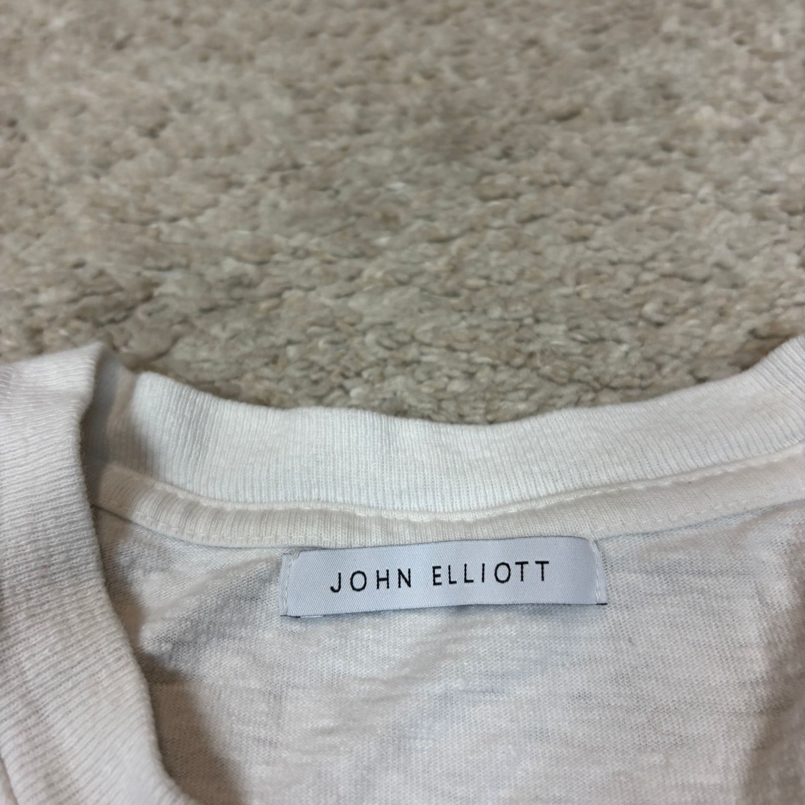John Elliott John Elliot Cotton Crew T Shirt Men's 2XL XXL Quiet Luxury Size US XXL / EU 58 / 5 - 6 Thumbnail