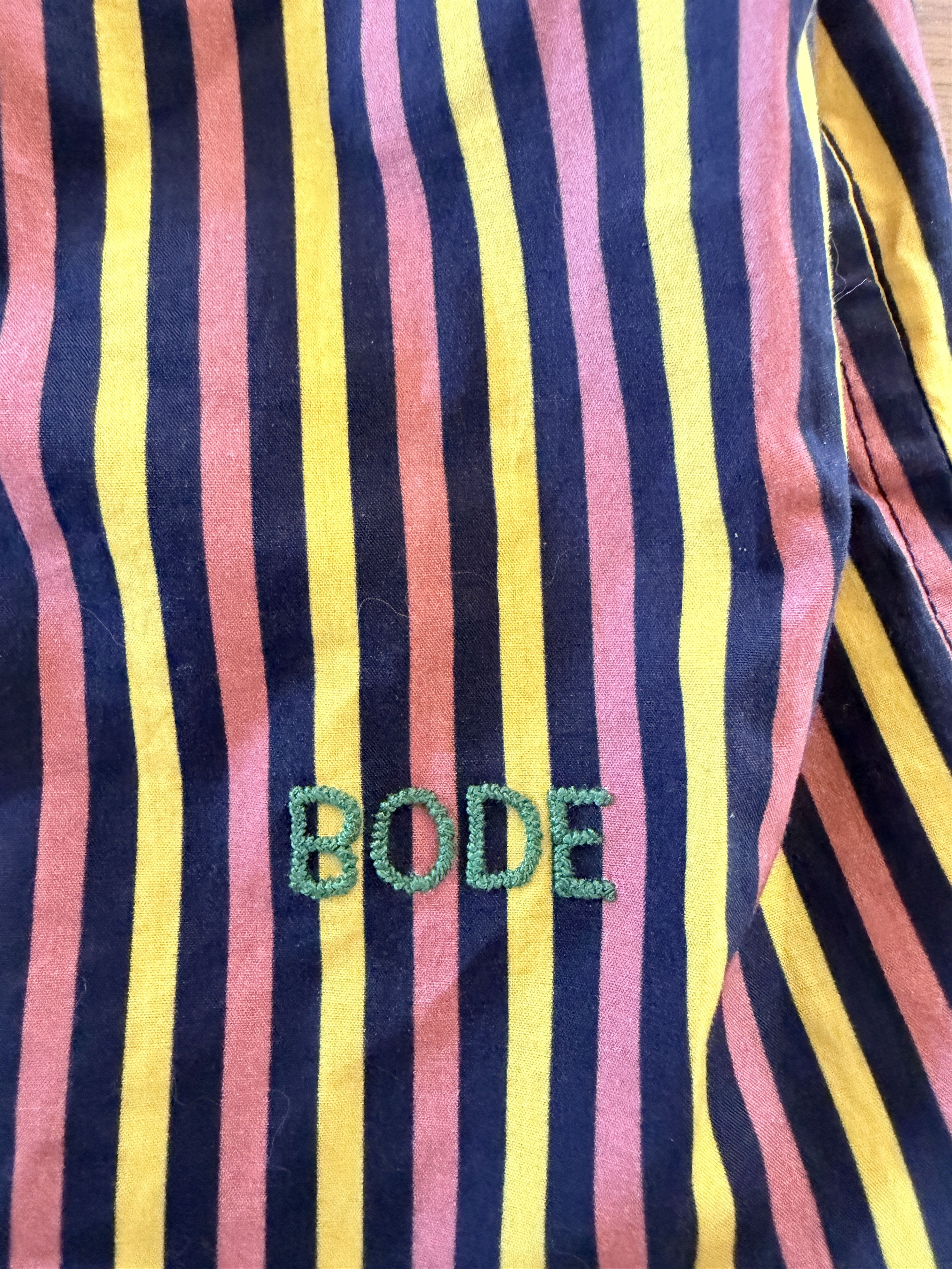 Bode Stripe Shirt - sz M/L Size US M / EU 48-50 / 2 - 4 Thumbnail