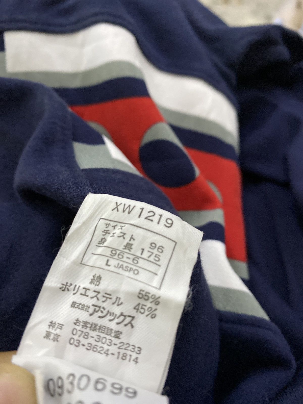 Asics × Vintage Vintage Asics Long Sleeve Jersey Size US L / EU 52-54 / 3 - 13 Thumbnail