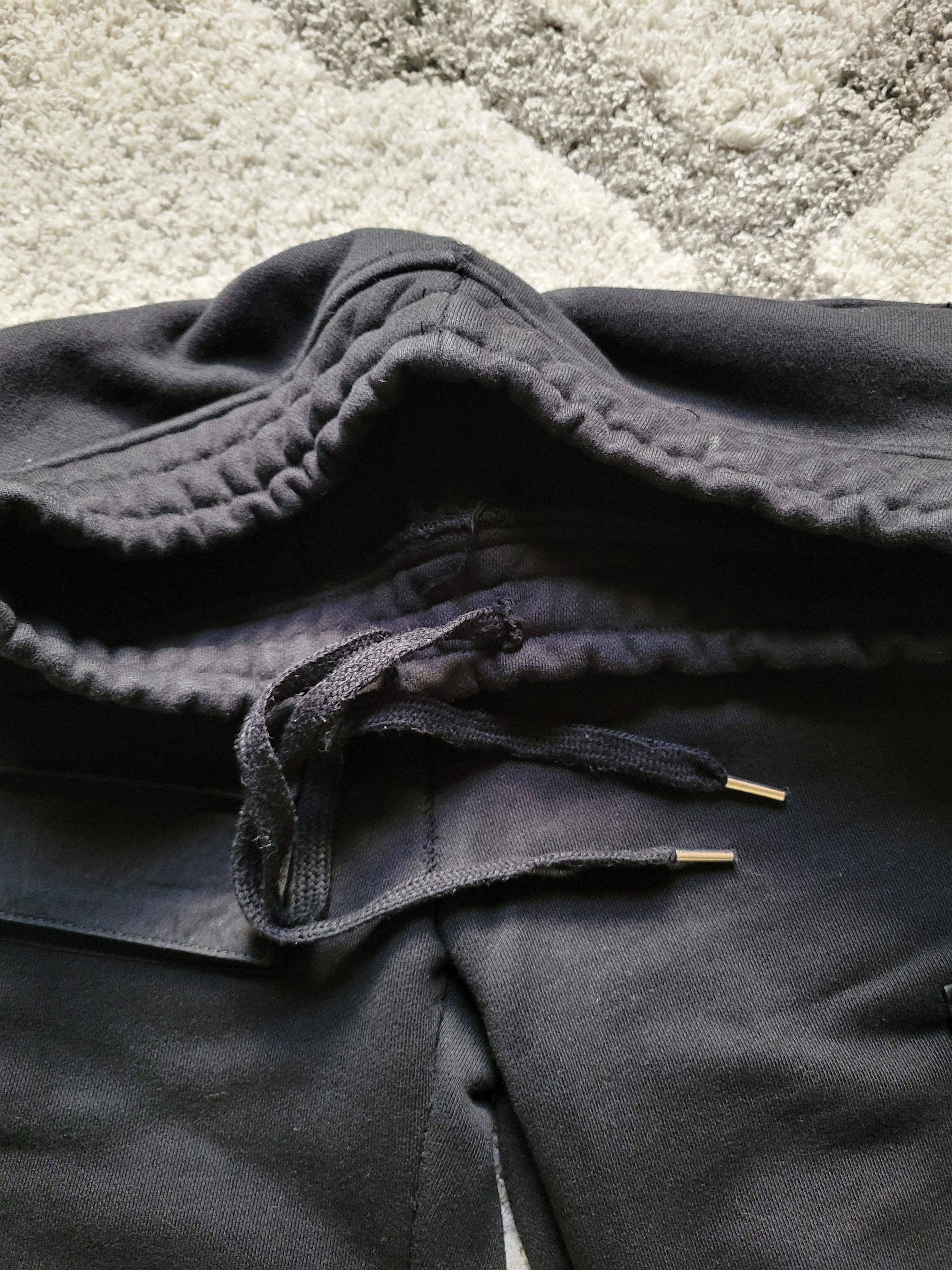Japanese Brand × Vintage Utility Sweatpants Black Korean Brand GRUNGE NUMBER NINE Size US 30 / EU 46 - 10 Thumbnail