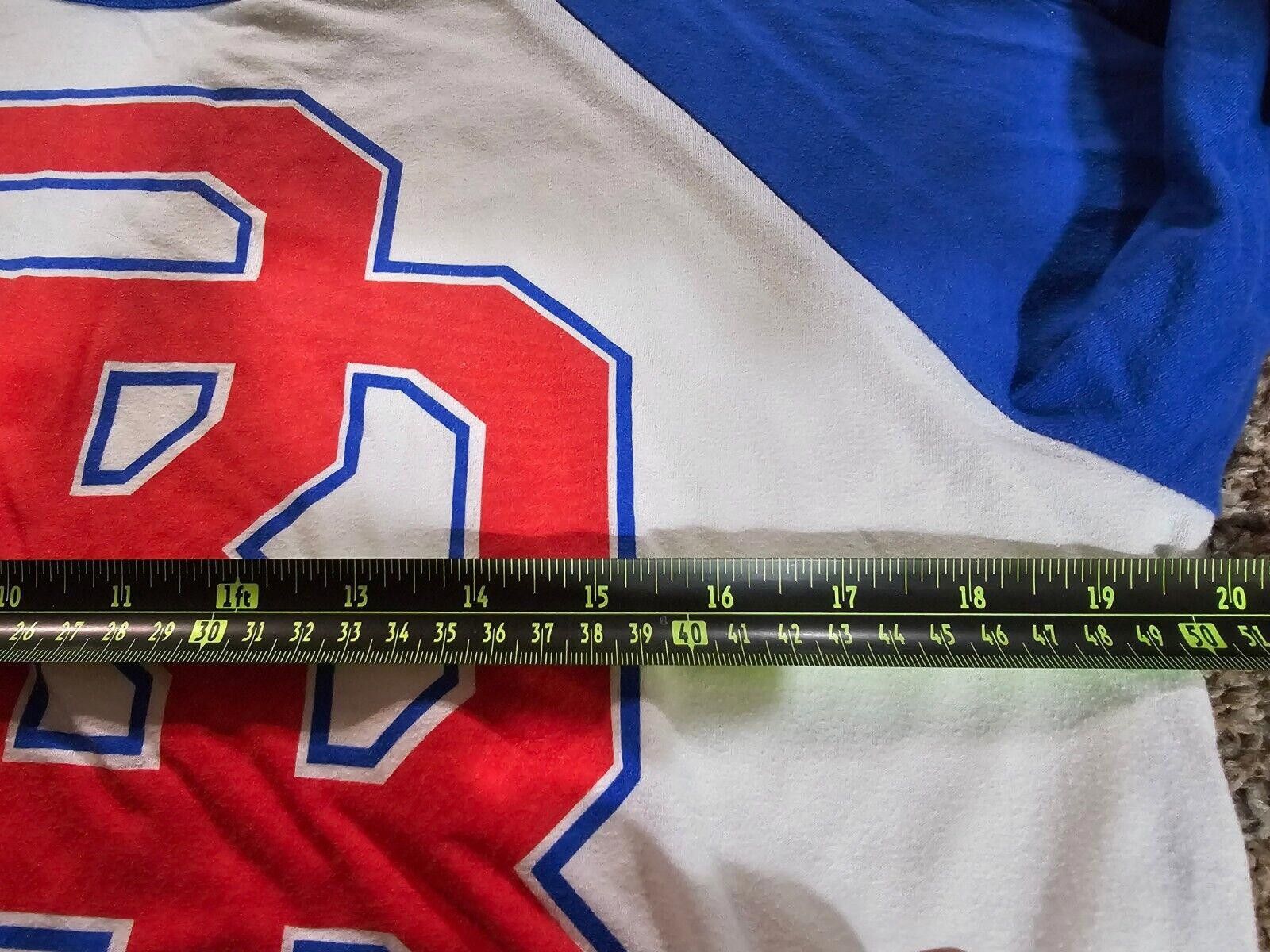Designer Routine Baseball RB 3/4 Sleeve T-Shirt Blue Mens Large Size US L / EU 52-54 / 3 - 6 Thumbnail