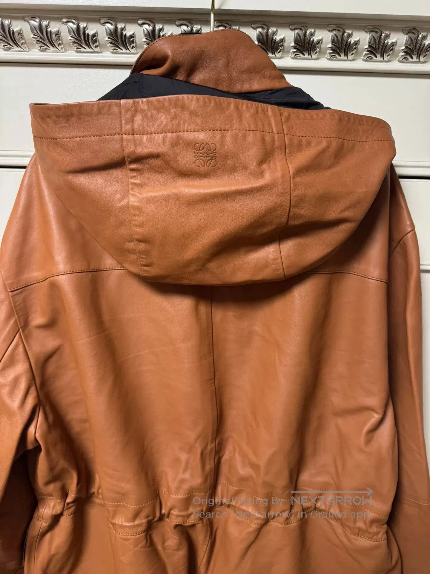 Loewe LOEWE Men's Casual Leather Jacket. Size US L / EU 52-54 / 3 - 4 Thumbnail