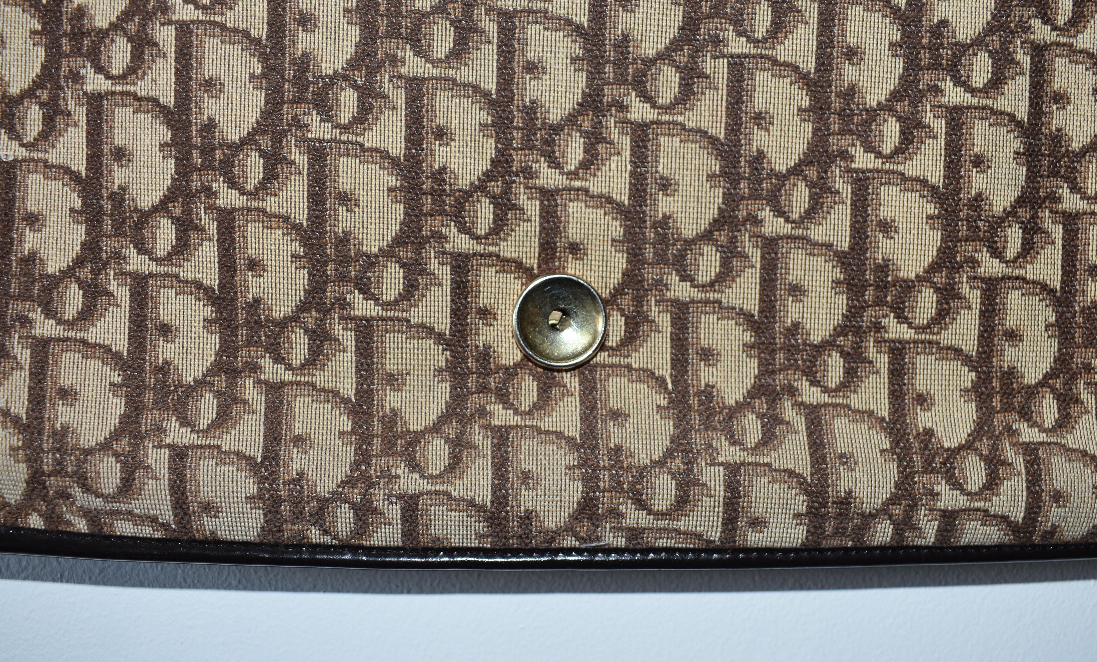 Dior Vintage Dior Monogram Shoulder Bag Size ONE SIZE - 8 Thumbnail