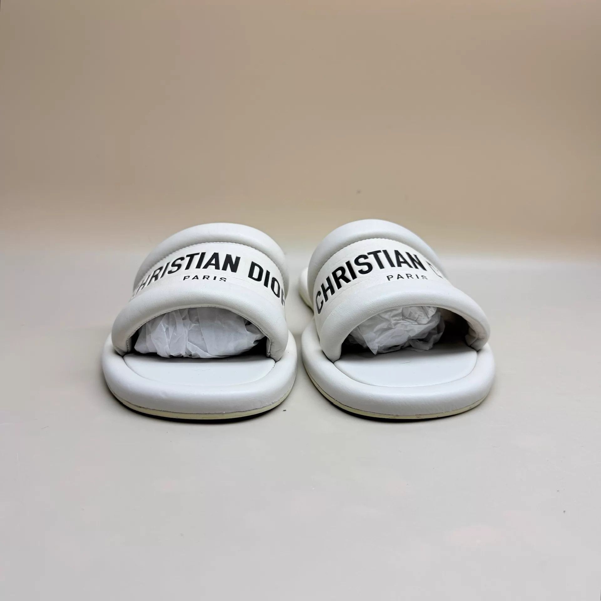 Dior Dior Cloud Slippers 38 B&W Logo Print 95 New Size US 7.5 / IT 37.5 - 2 Thumbnail