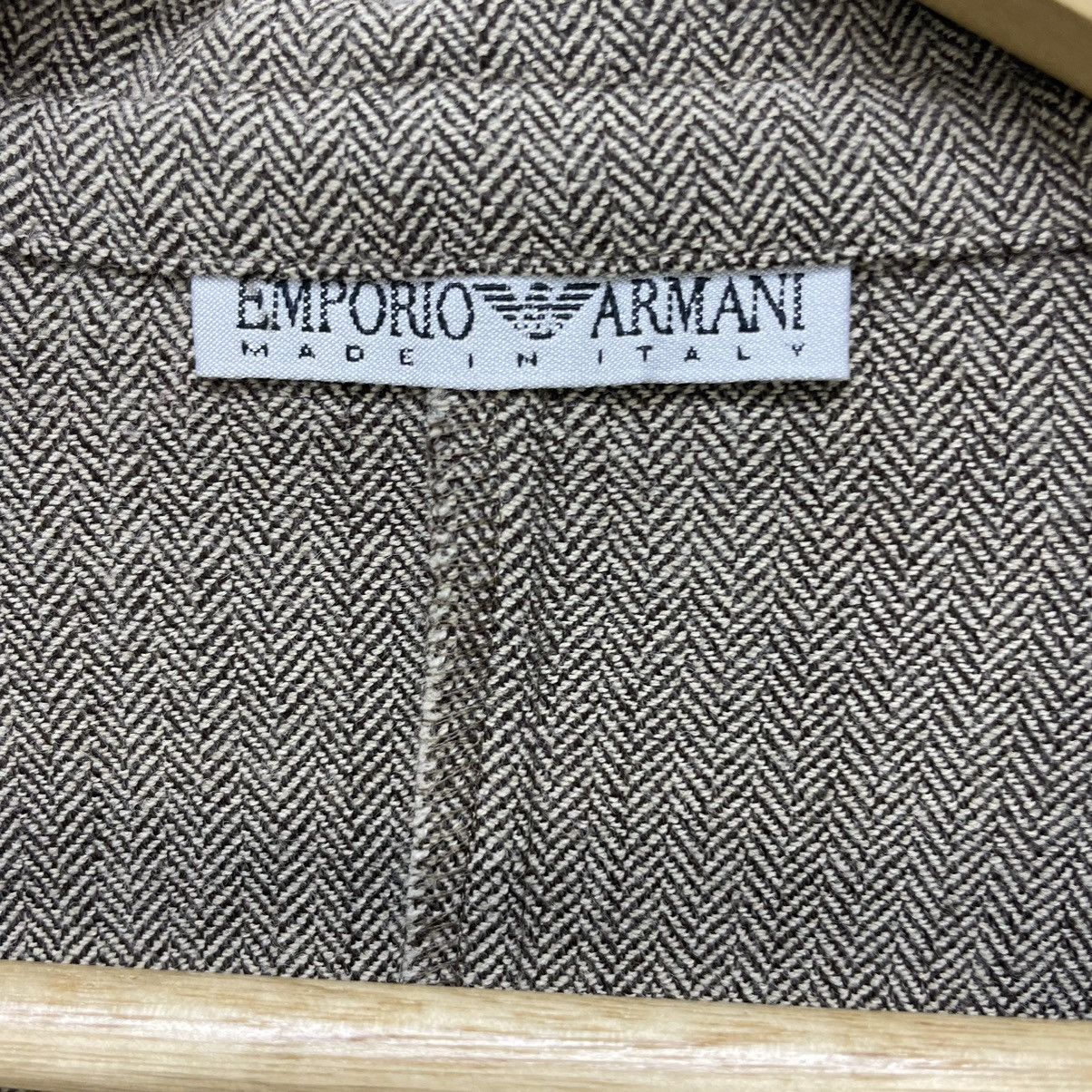 Emporio Armani × Vintage 🗣️Italian Designer Emprio Armani Casual Jacket Size M / US 6-8 / IT 42-44 - 3 Thumbnail