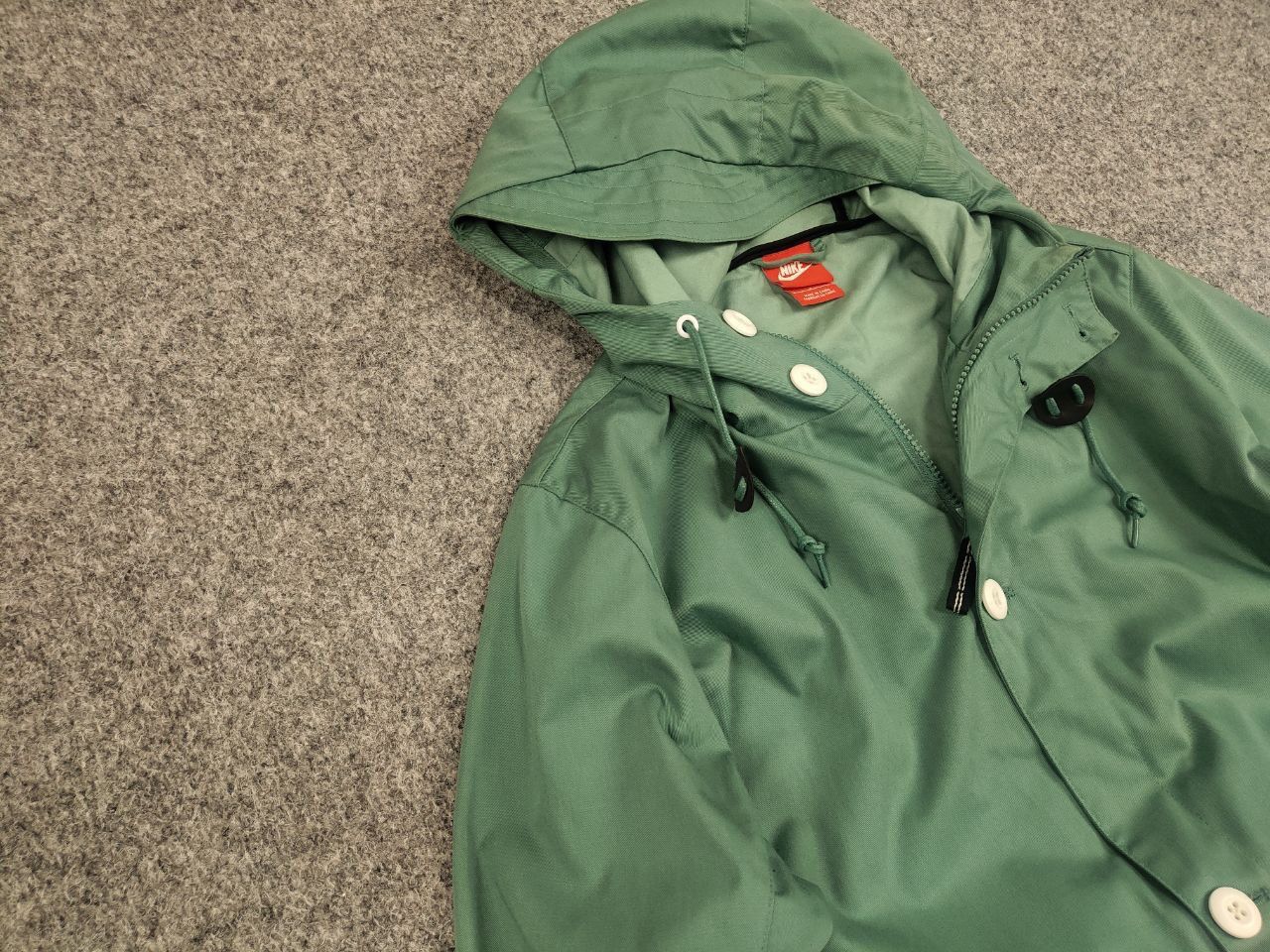 Nike Nike tech gf saturday turquoise Zip Hoodie Canvas Jacket Size US S / EU 44-46 / 1 - 7 Thumbnail