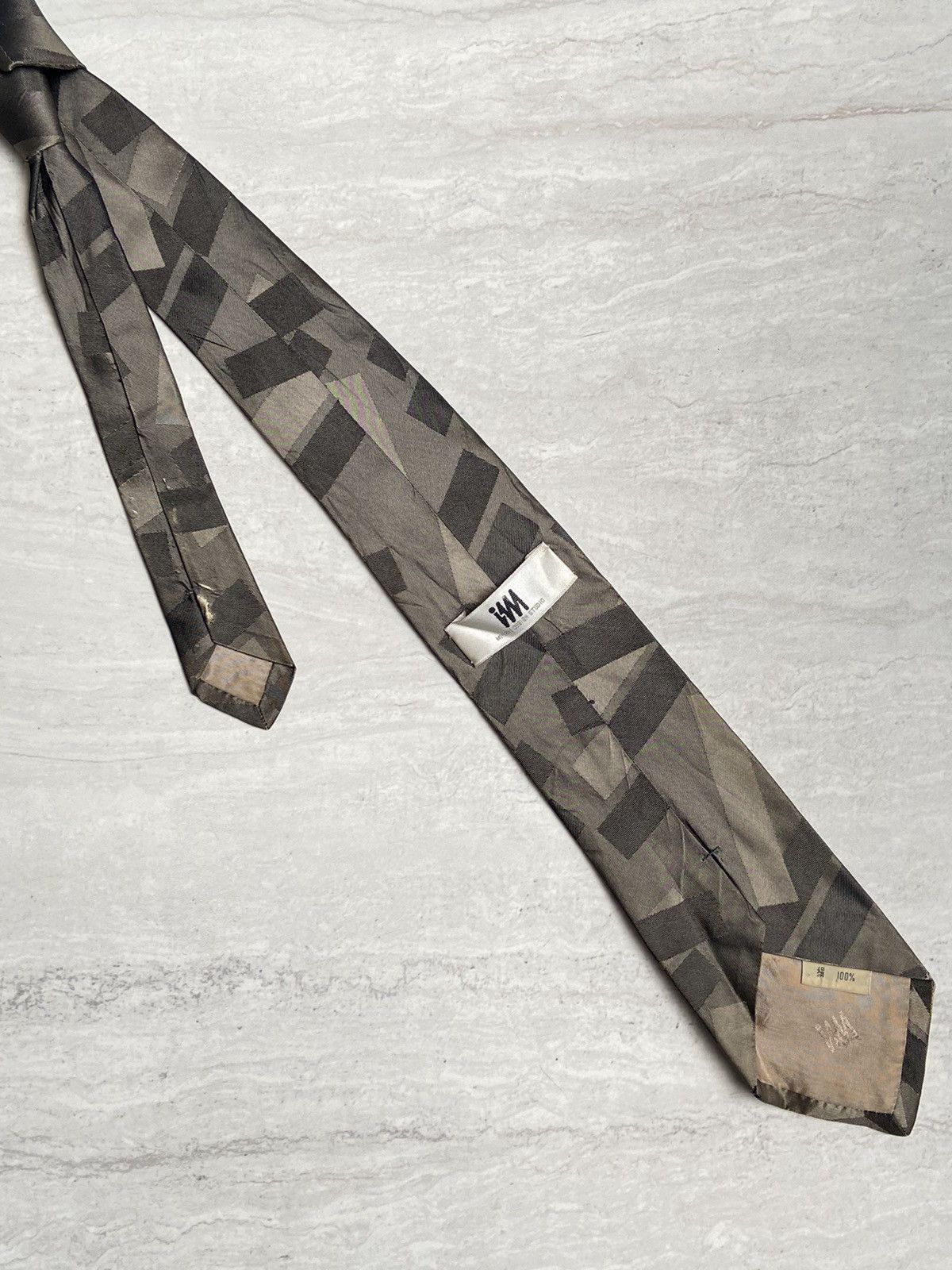 Issey Miyake IM MIYAKE DESIGN STUDIO Tie Size ONE SIZE - 5 Thumbnail