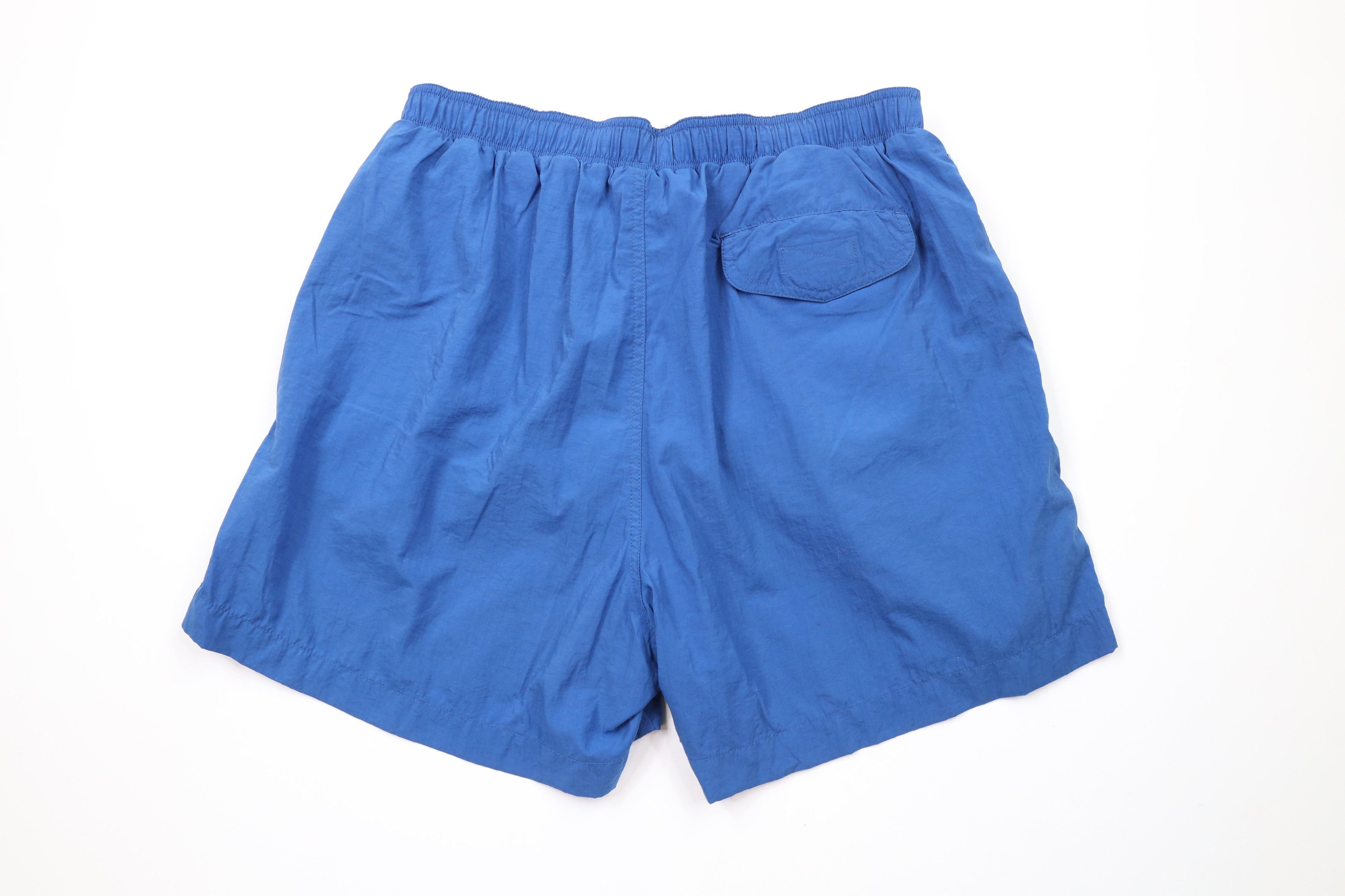 Vintage × Woolrich Woolen Mills Vintage 90s Woolrich Above Knee Lined Shorts Baggies Blue Size US 34 / EU 50 - 10 Thumbnail