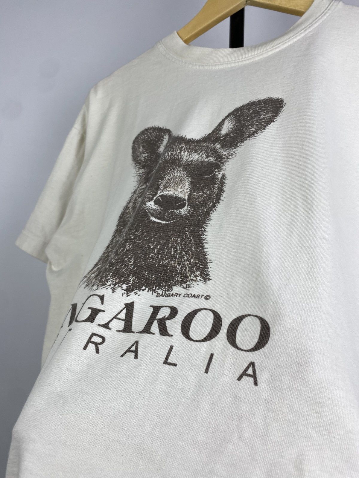 Vintage Vintage 90s Australia Kangaroo Logo Animal T-shirt Size US M / EU 48-50 / 2 - 3 Thumbnail