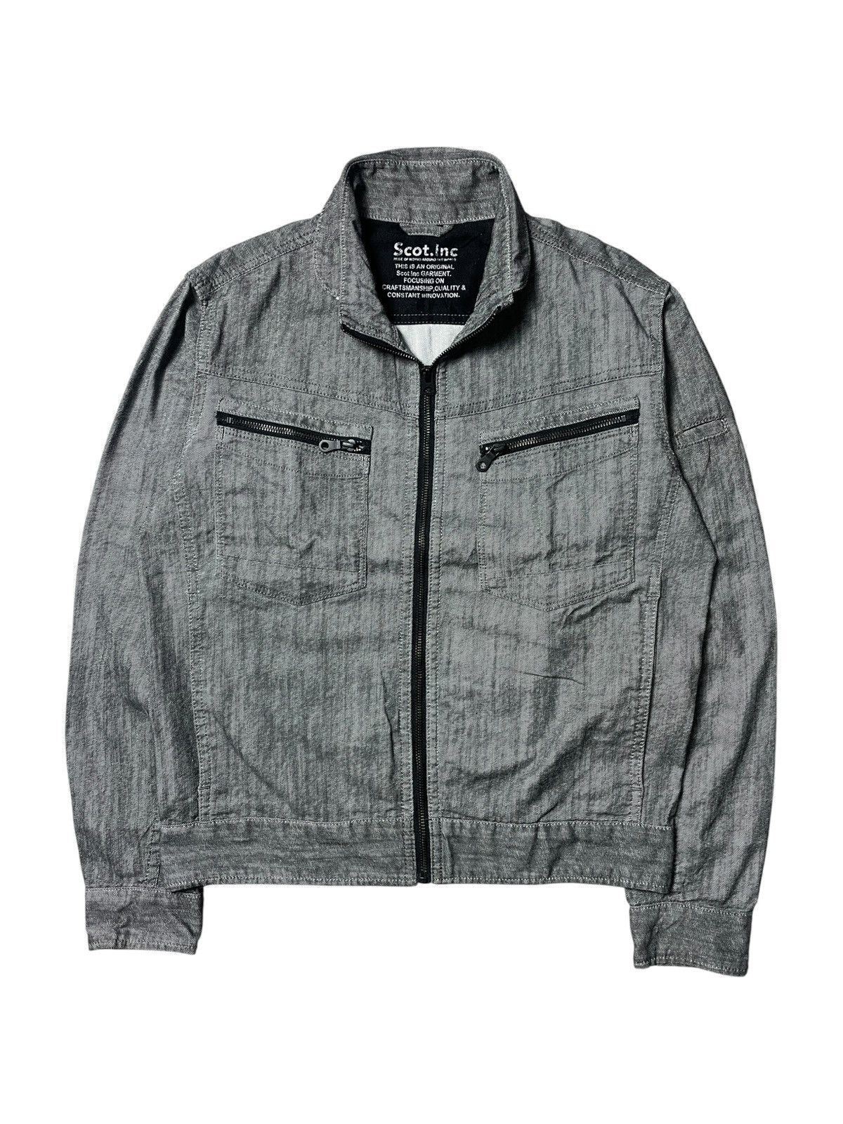 JACKROSE 2000’s Scot - Multi Zip Bikers Jacket Size US M / EU 48-50 / 2 - 1 Thumbnail