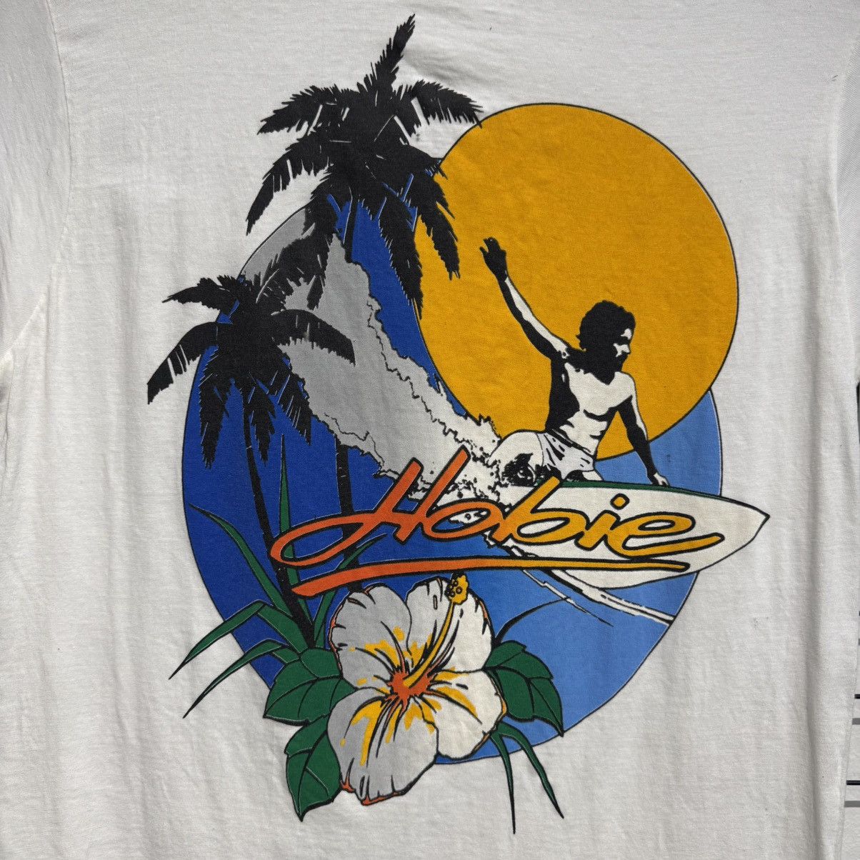 Other Vintage 80s T-Shirt Hobie Single Stich Size US M / EU 48-50 / 2 - 3 Thumbnail