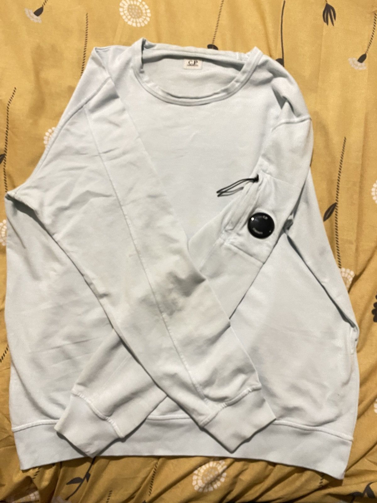 C.P. Company CP LtWght Lens Sweat Sn42 Starlight Size US XL / EU 56 / 4 - 1 Thumbnail