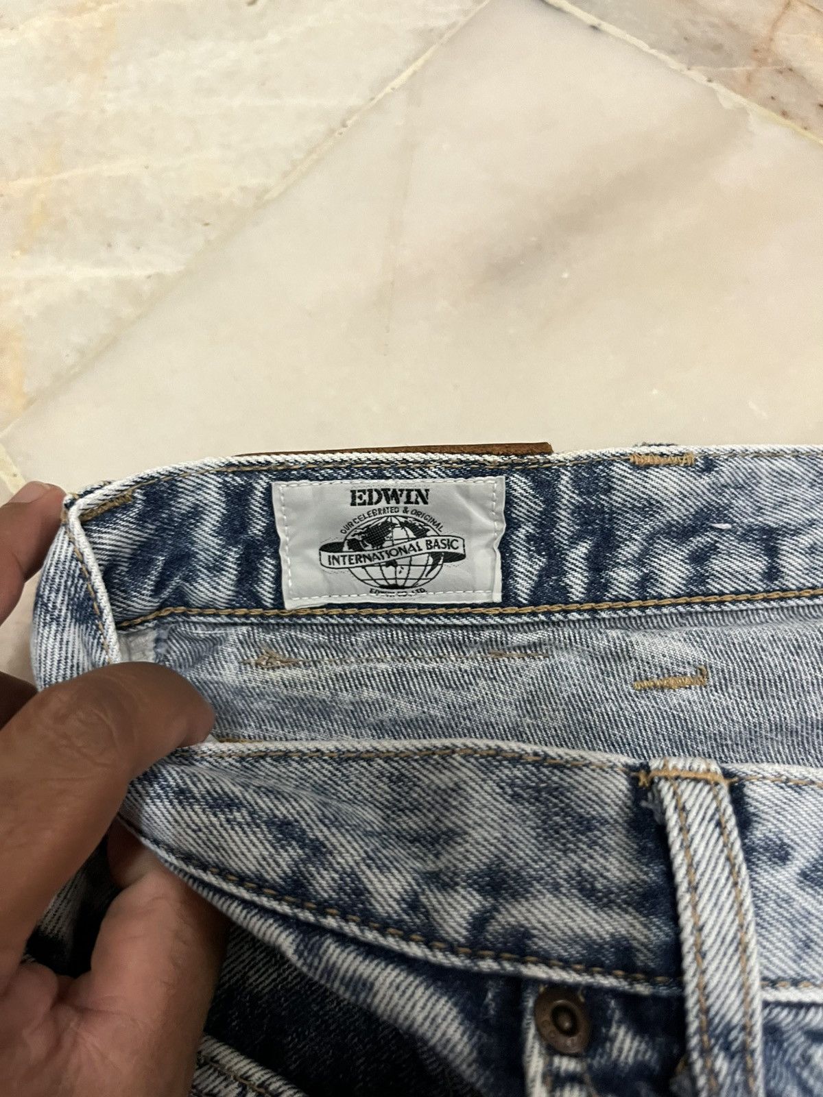 Edwin EDWIN ASID-WASH DENIM JEANS Size US 34 / EU 50 - 9 Thumbnail