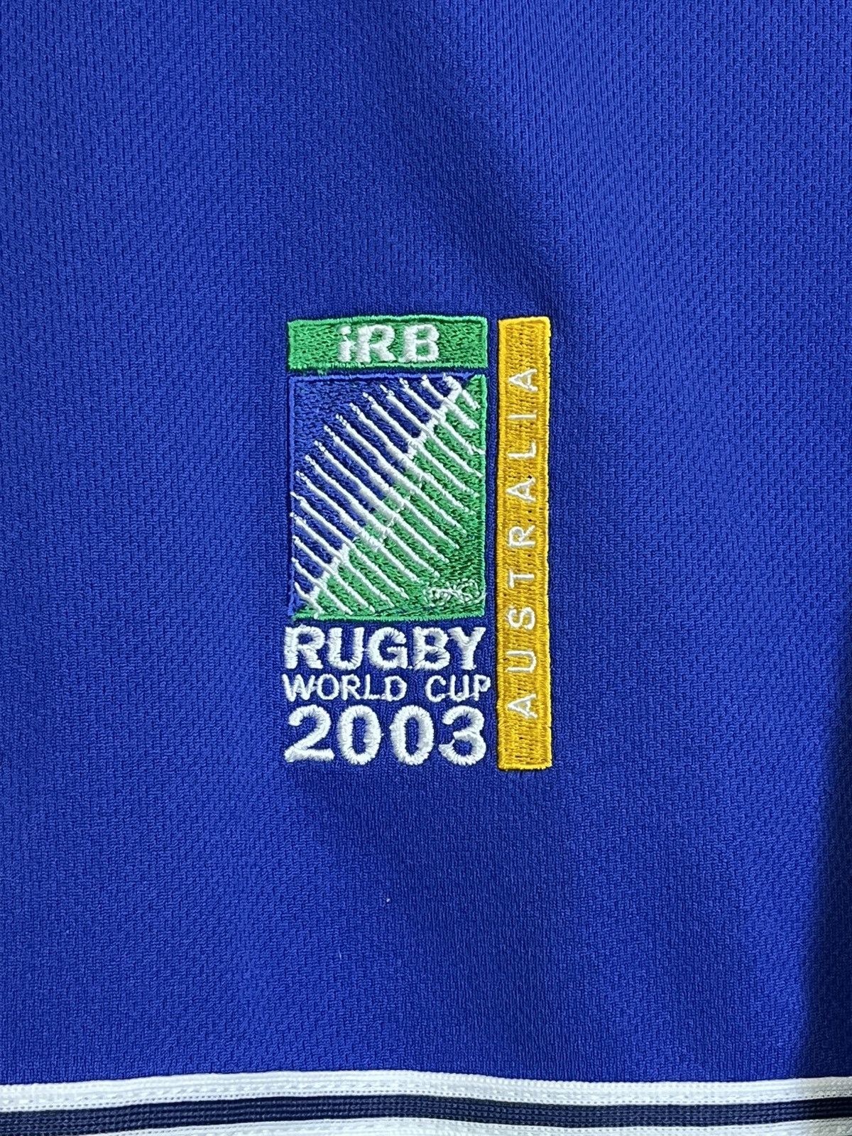 Other VINTAGE Y2K RUGBY WORLD CUP AUSTRALIA IRB 2003 POLO SHIRT Size US L / EU 52-54 / 3 - 3 Thumbnail