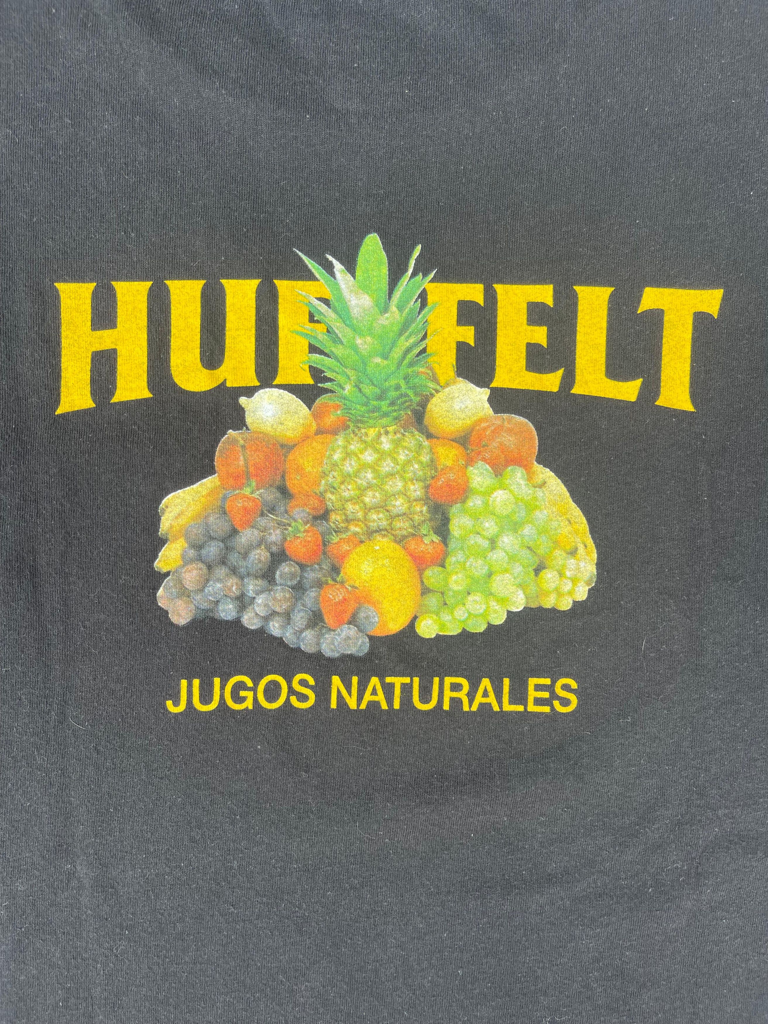 FELT × Huf Huf x Felt "Jugos Naturales" T-shirt Black Size L Size US L / EU 52-54 / 3 - 4 Thumbnail
