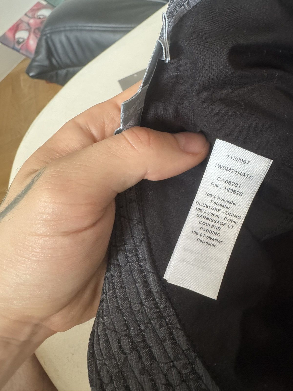 Dior Dior Designer Luxury Monogram Black Bucket Hat High End Rare Size ONE SIZE - 8 Thumbnail
