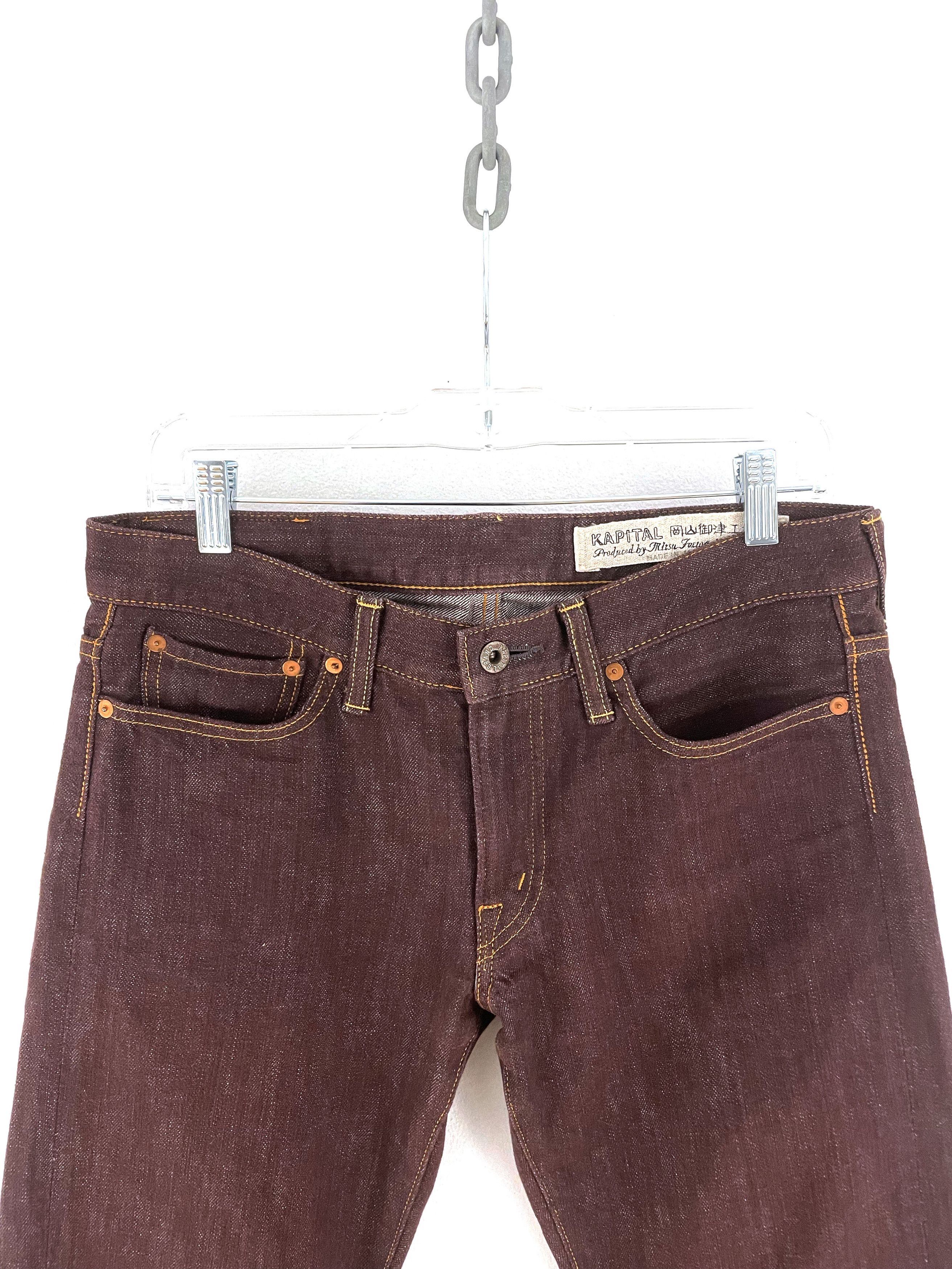 Kapital Persimmon Denim Size US 32 / EU 48 - 3 Thumbnail