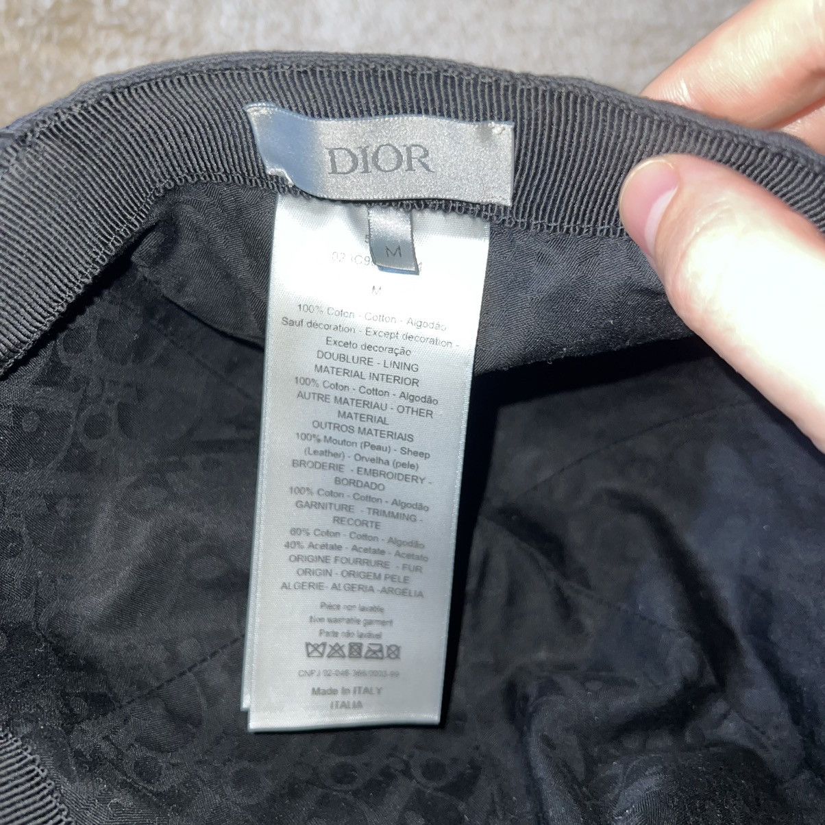 Daniel Arsham × Dior Christian Dior x Daniel Arsham baseball cap trucker CD Black Size ONE SIZE - 8 Thumbnail