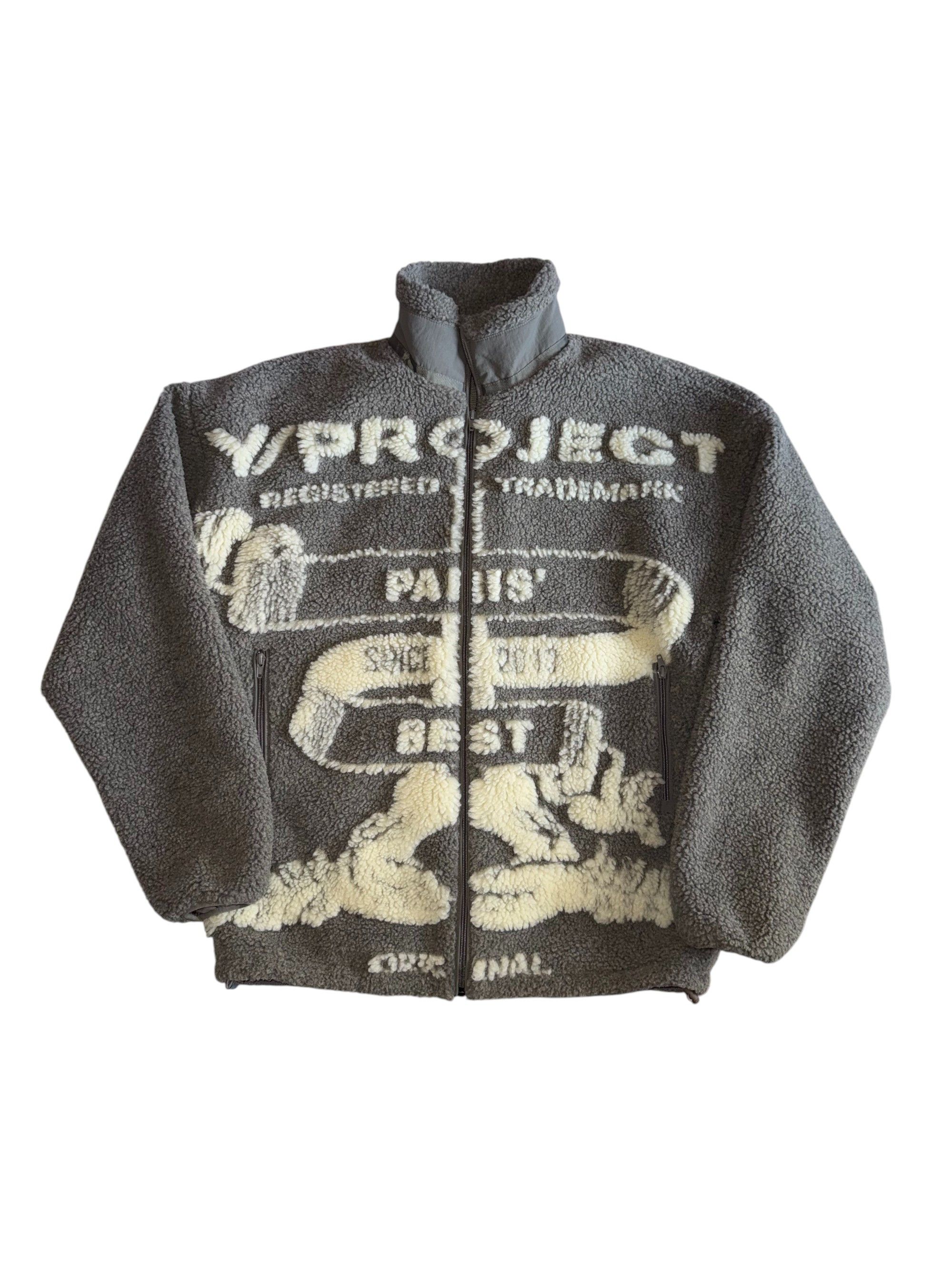 Y/Project Y/PROJECT Paris' Best Jacquard Fleece Jacket Oversized Size US S / EU 44-46 / 1 - 6 Thumbnail