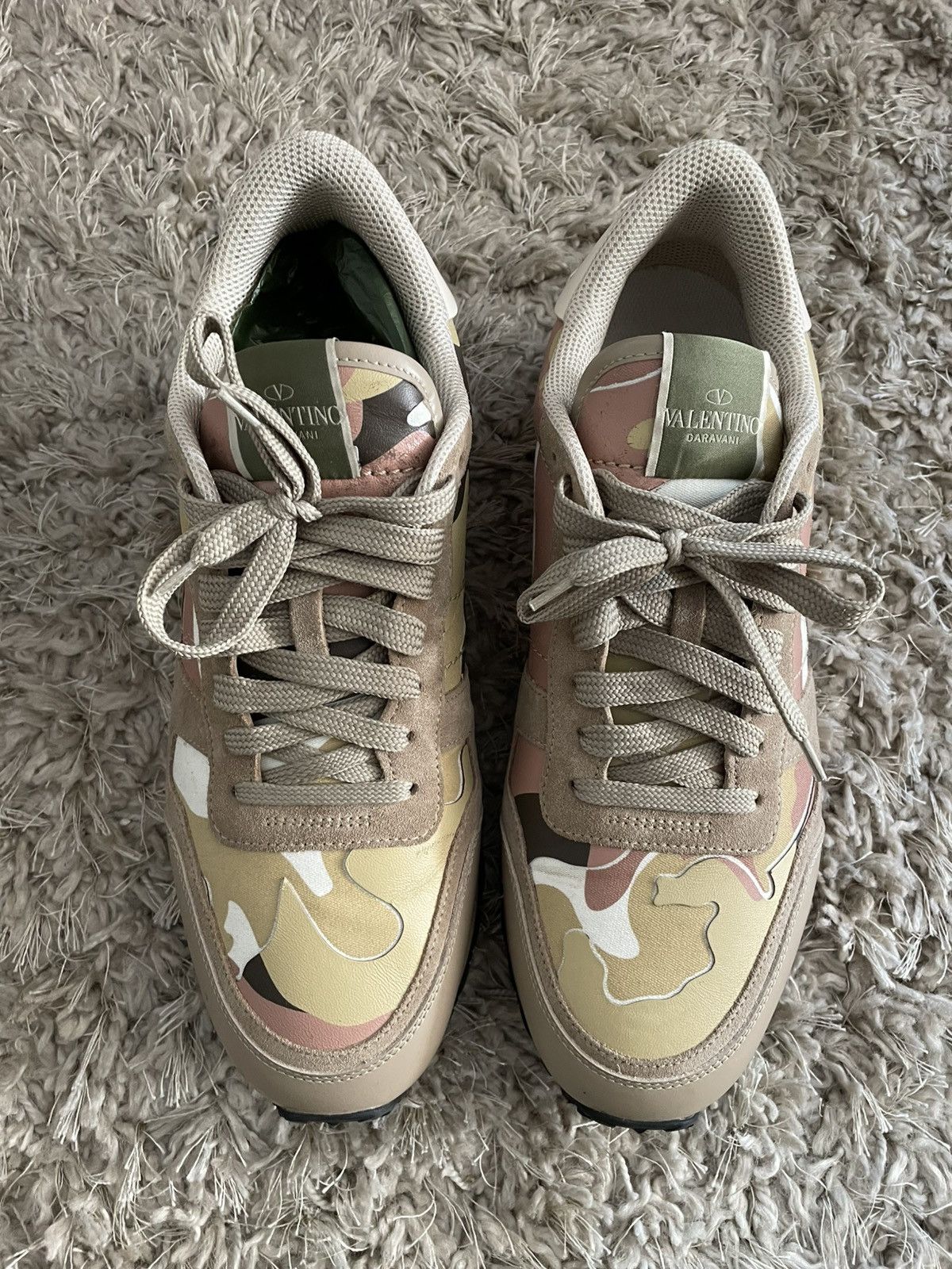 Valentino Valentino RockRunner Camo Size US 11 / EU 44 - 5 Thumbnail