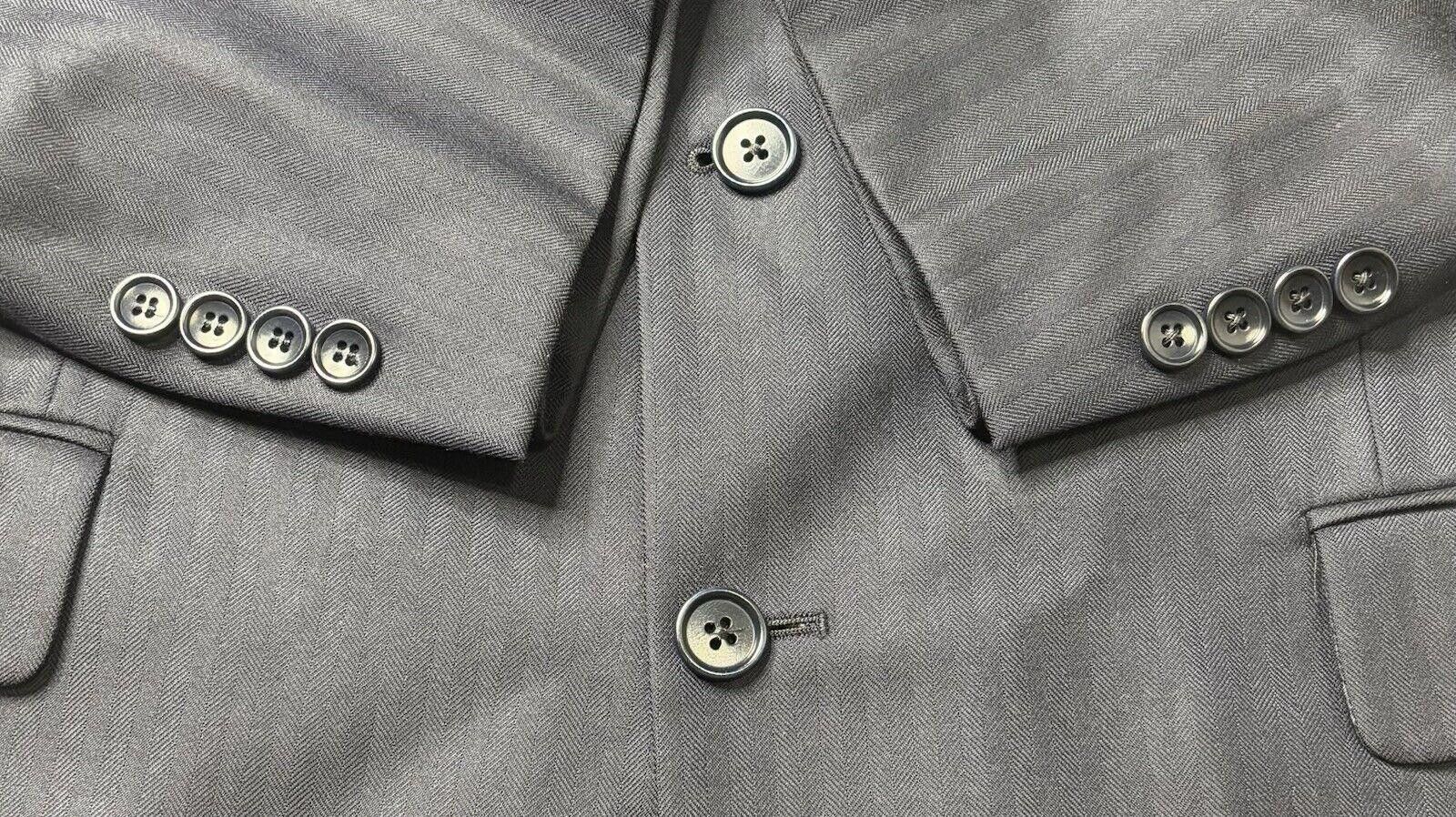 Brooks Brothers Brooks Brothers Blazer Jacket Men's 44R 1818 Madison Saxxon Size 44R - 7 Thumbnail