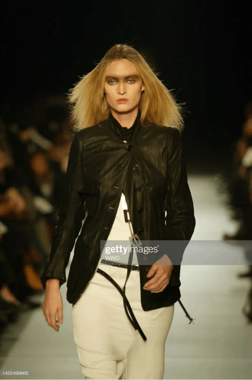 Ann Demeulemeester FW99 Leather Jacket | Grailed