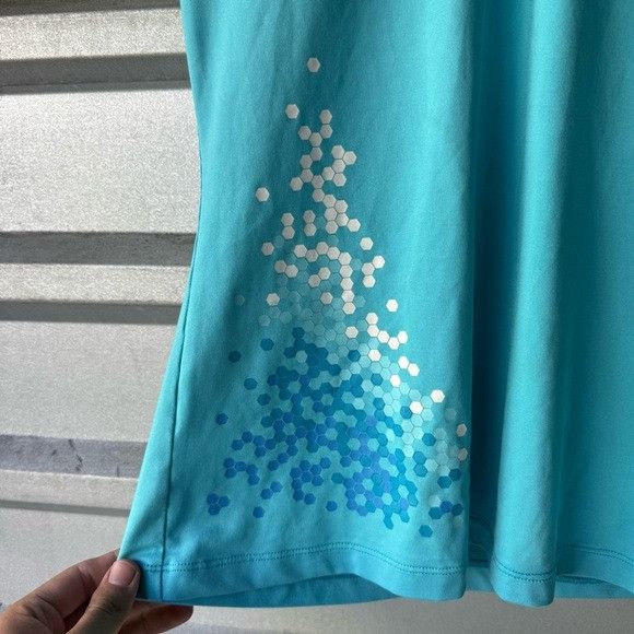 Nike Nike Women's Aqua Short Sleeve Tee Sz Small S Size S / US 4 / IT 40 - 4 Thumbnail