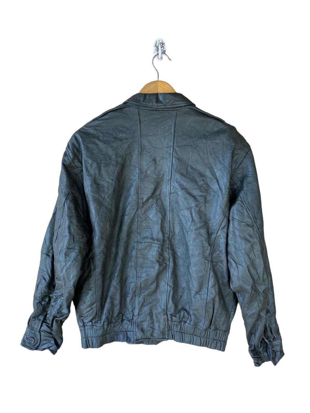 Vintage 👘SALE👘JUBIAN TOKYO FUR VINTAGE LEATHER JACKET Size US M / EU 48-50 / 2 - 2 Thumbnail
