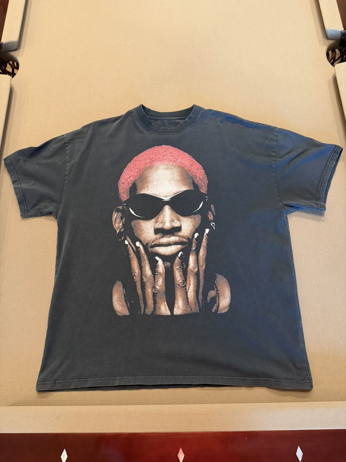 Vintage Vintage Dennis Rodman Tee Size US L / EU 52-54 / 3 - 1 Thumbnail