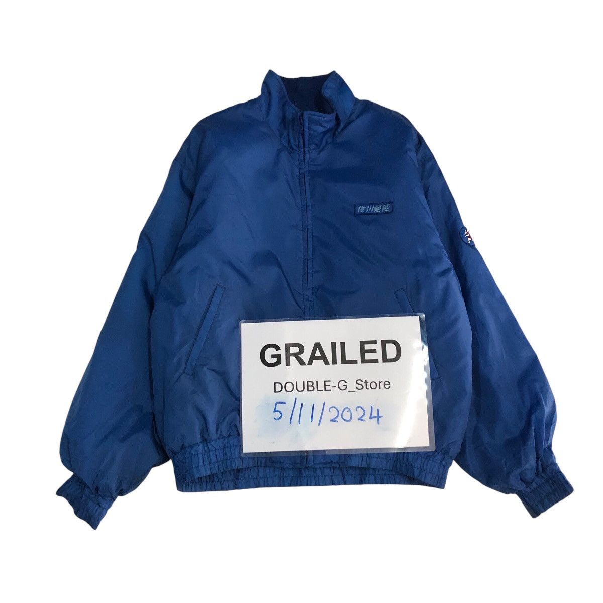 Japanese Brand × Vintage 📌Vintage Bomber Jacket Biker Sagawa Descente Japan Size US XXL / EU 58 / 5 - 1 Thumbnail