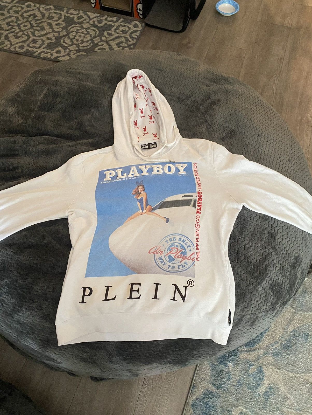Pantalon De Jogging Philipp Plein X Playboy - Taille M - Coton - Neuf Sans Étiquettes