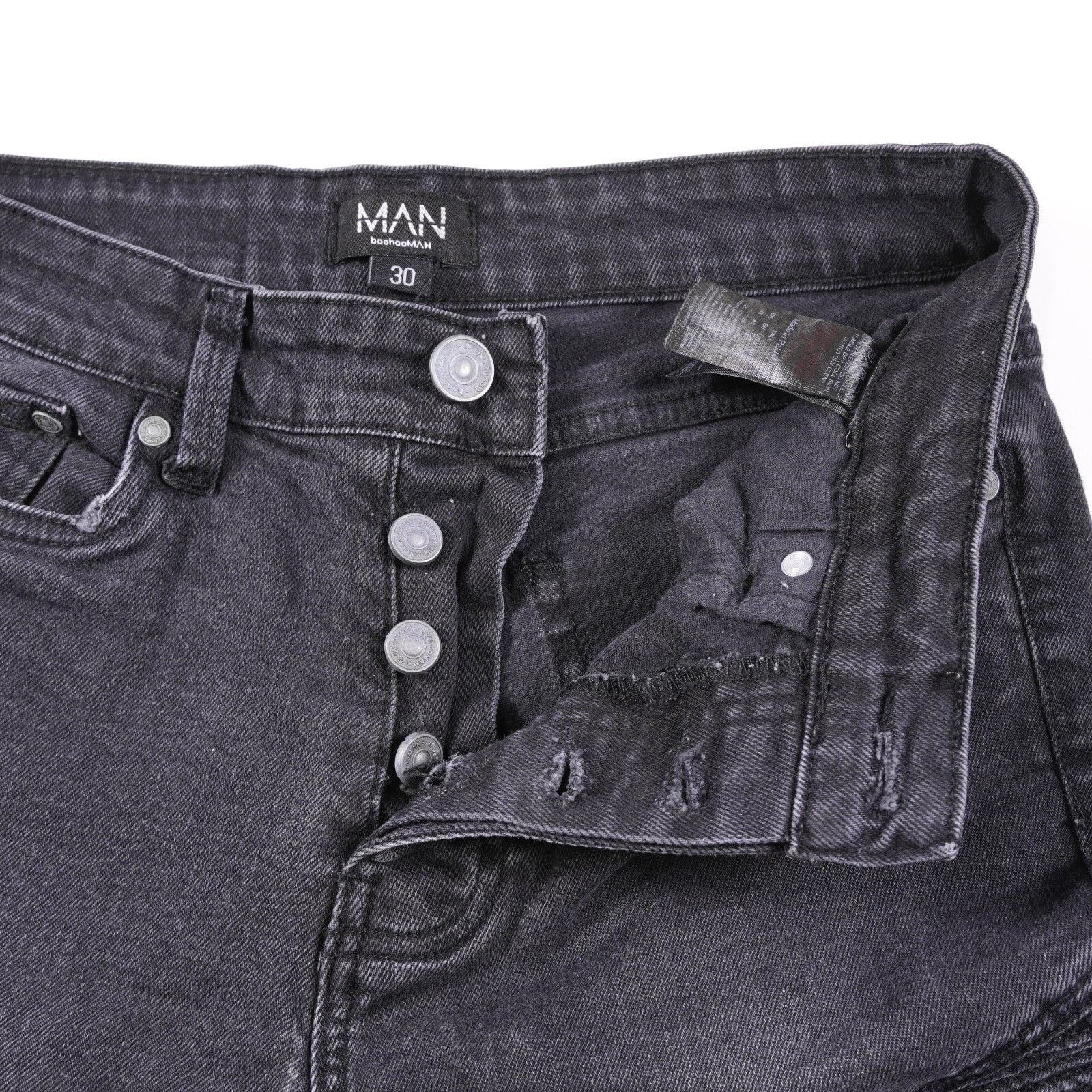 Boohoo Boohooman Denim Slim Skinny Jeans Straight Leg Pants Size 30 Size US 30 / EU 46 - 6 Thumbnail