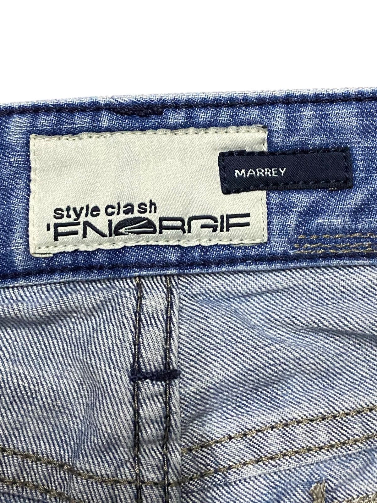 If Six Was Nine Streetwear Y2K Energy Faded Wash Seditionary Loose Jeans Size US 30 / EU 46 - 18 Thumbnail