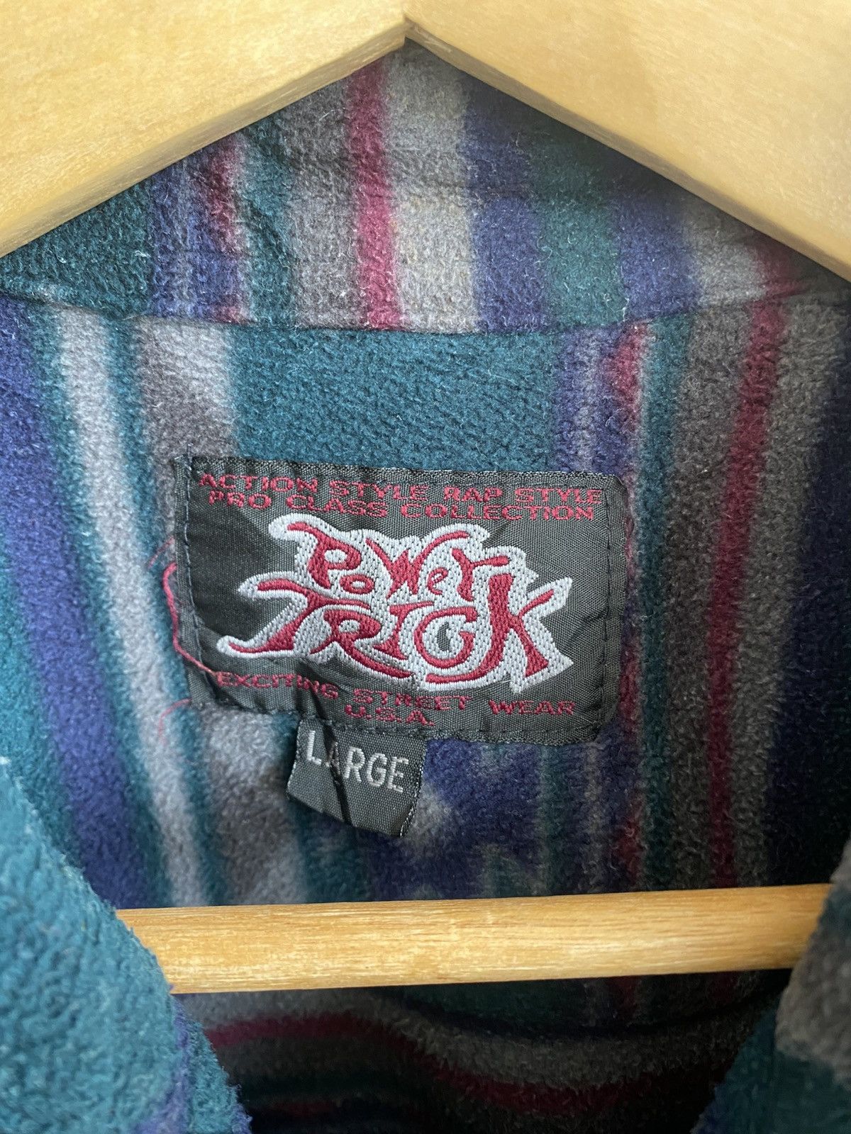 Japanese Brand Vintage 90s Aztez Navajo Power Trick Shirt Button Size US L / EU 52-54 / 3 - 8 Thumbnail