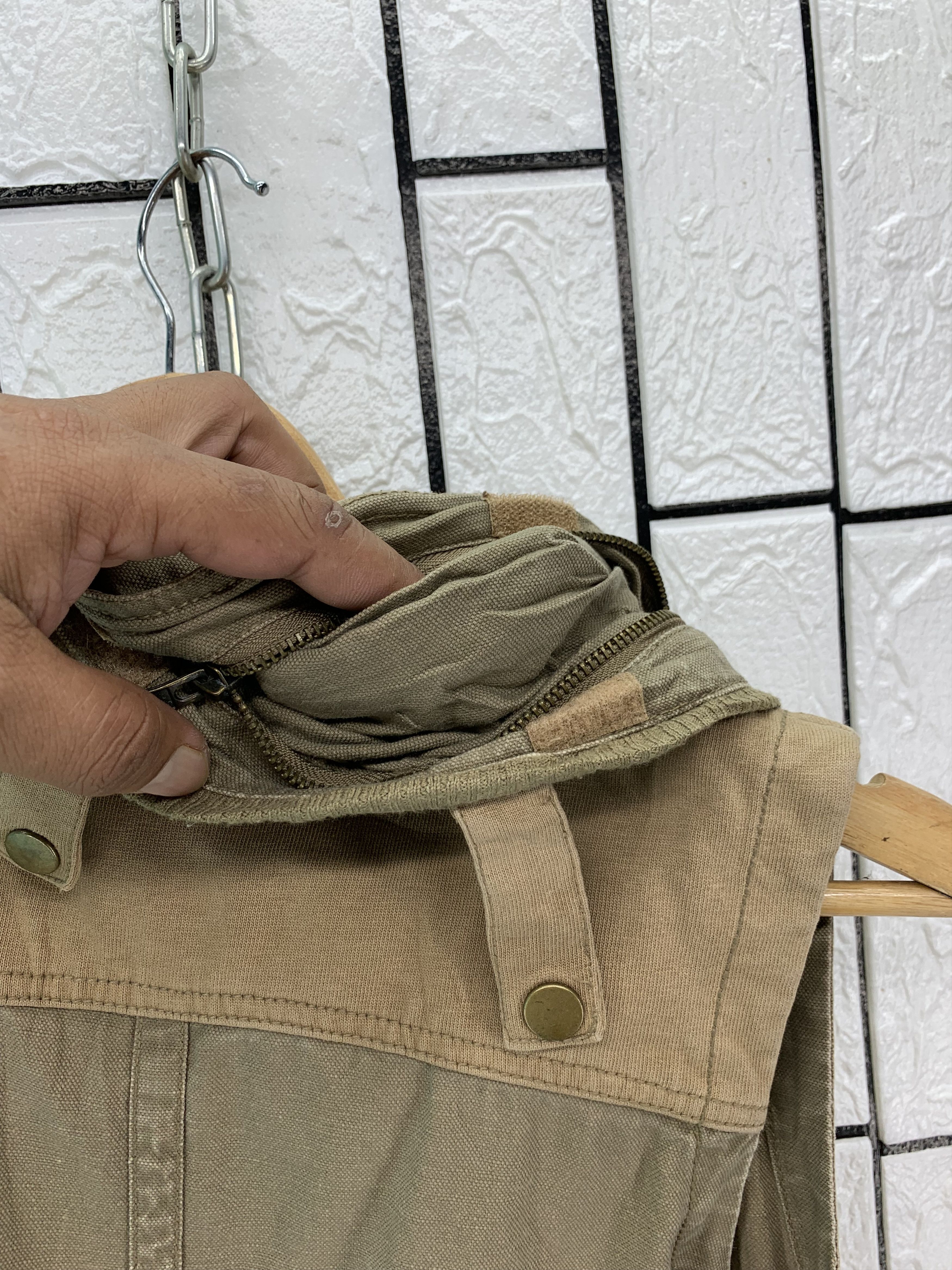 Japanese Brand × Vintage Vintage Denim Hooded Vest Neck Size S / US 4 / IT 40 - 6 Thumbnail