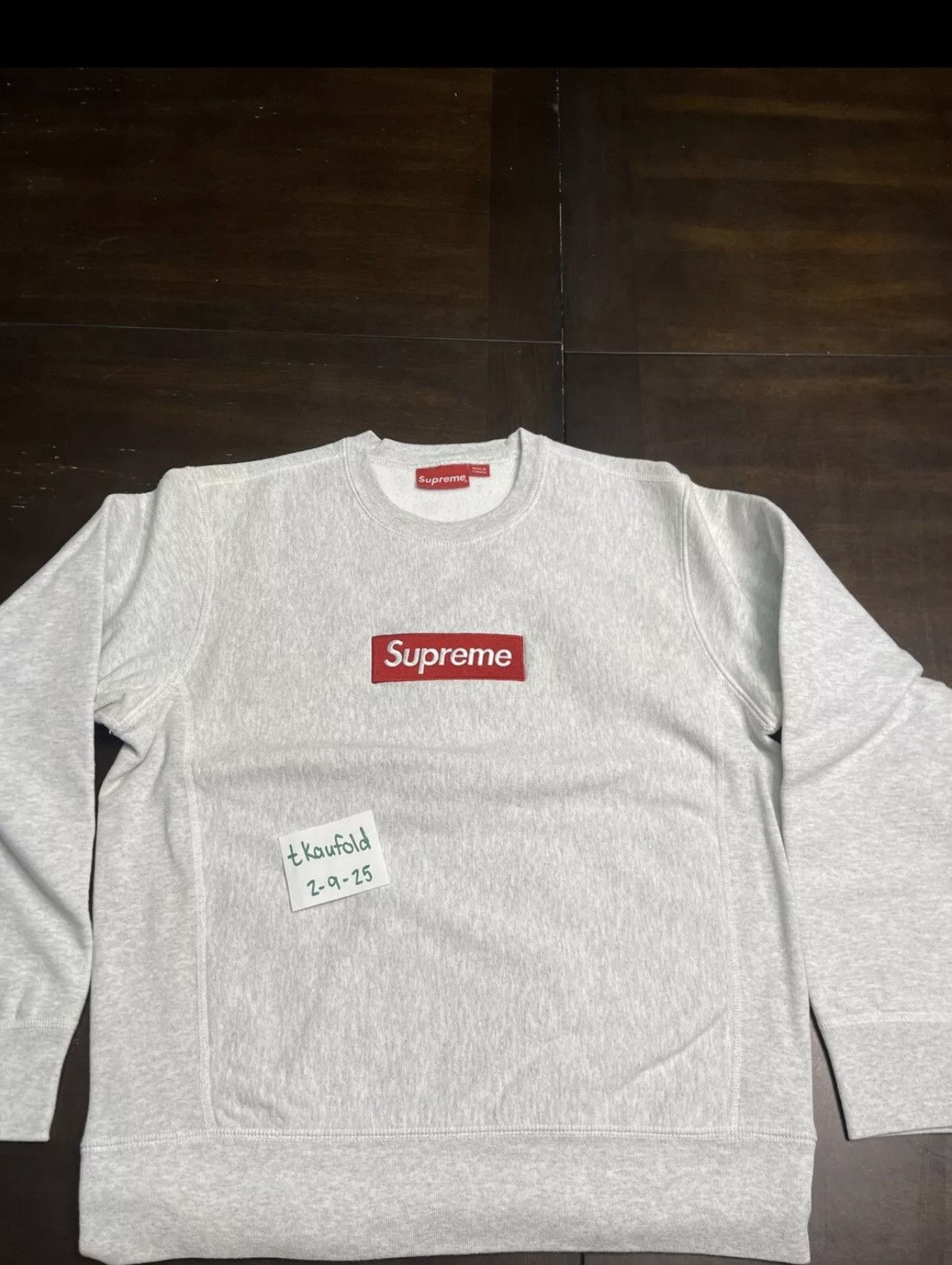 Supreme Box Logo Crewneck | Grailed
