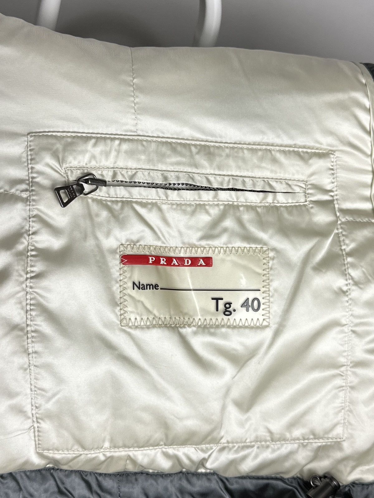 Prada Prada Puffer Down Nylon Metal Logo Jacket Size S / US 4 / IT 40 - 15 Thumbnail