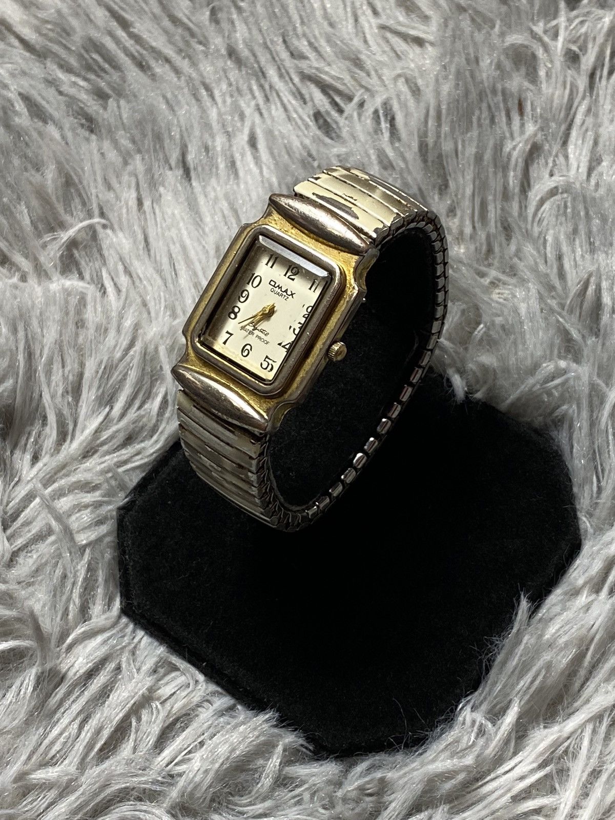 Other Vintage Omax Gold-Tone Rectangular Watch - Japanese Brand Size ONE SIZE - 7 Thumbnail