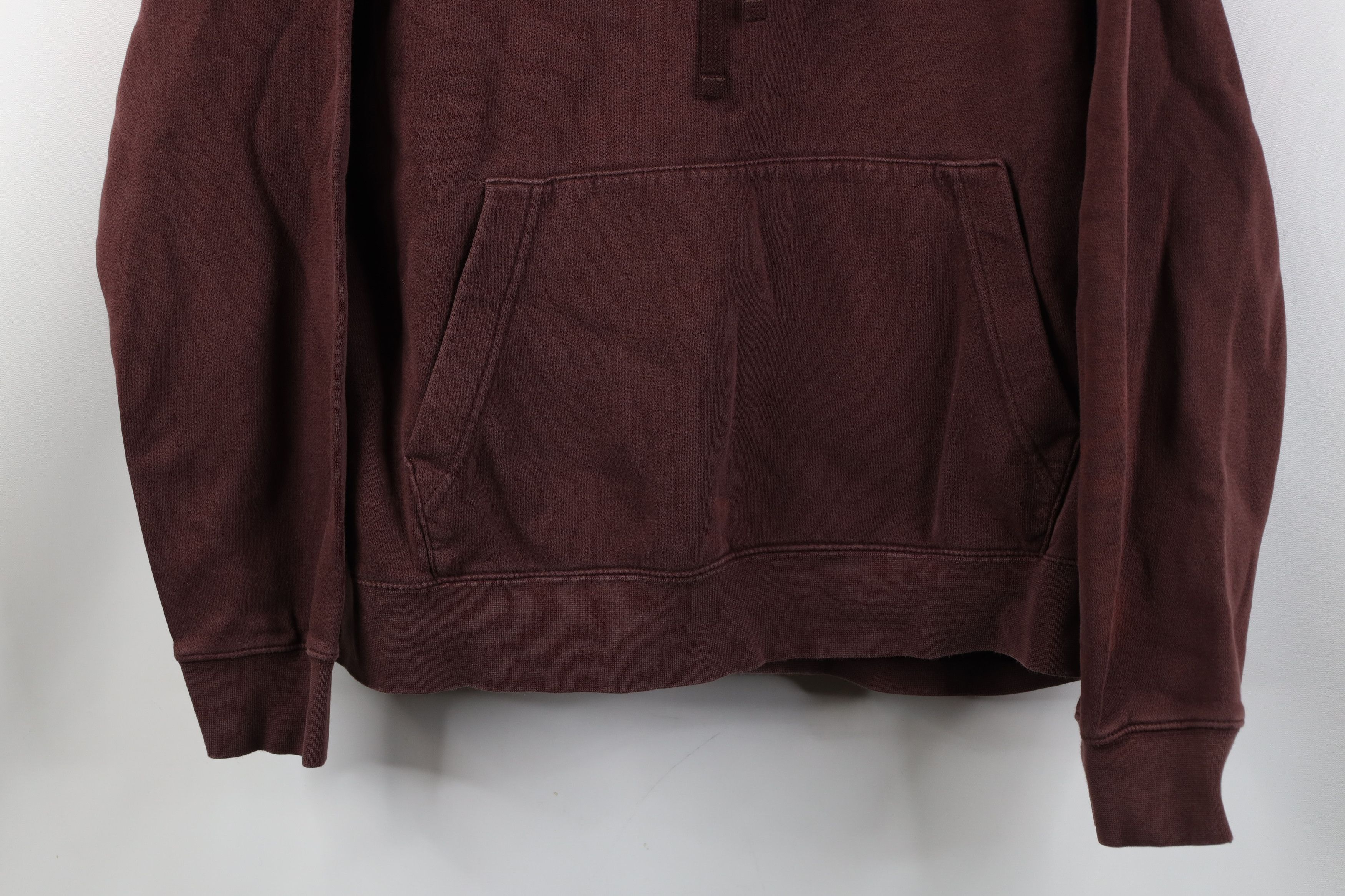 Nike Vintage Y2K Nike Swoosh Sun Faded Hoodie Chocolate Brown Size US L / EU 52-54 / 3 - 3 Thumbnail