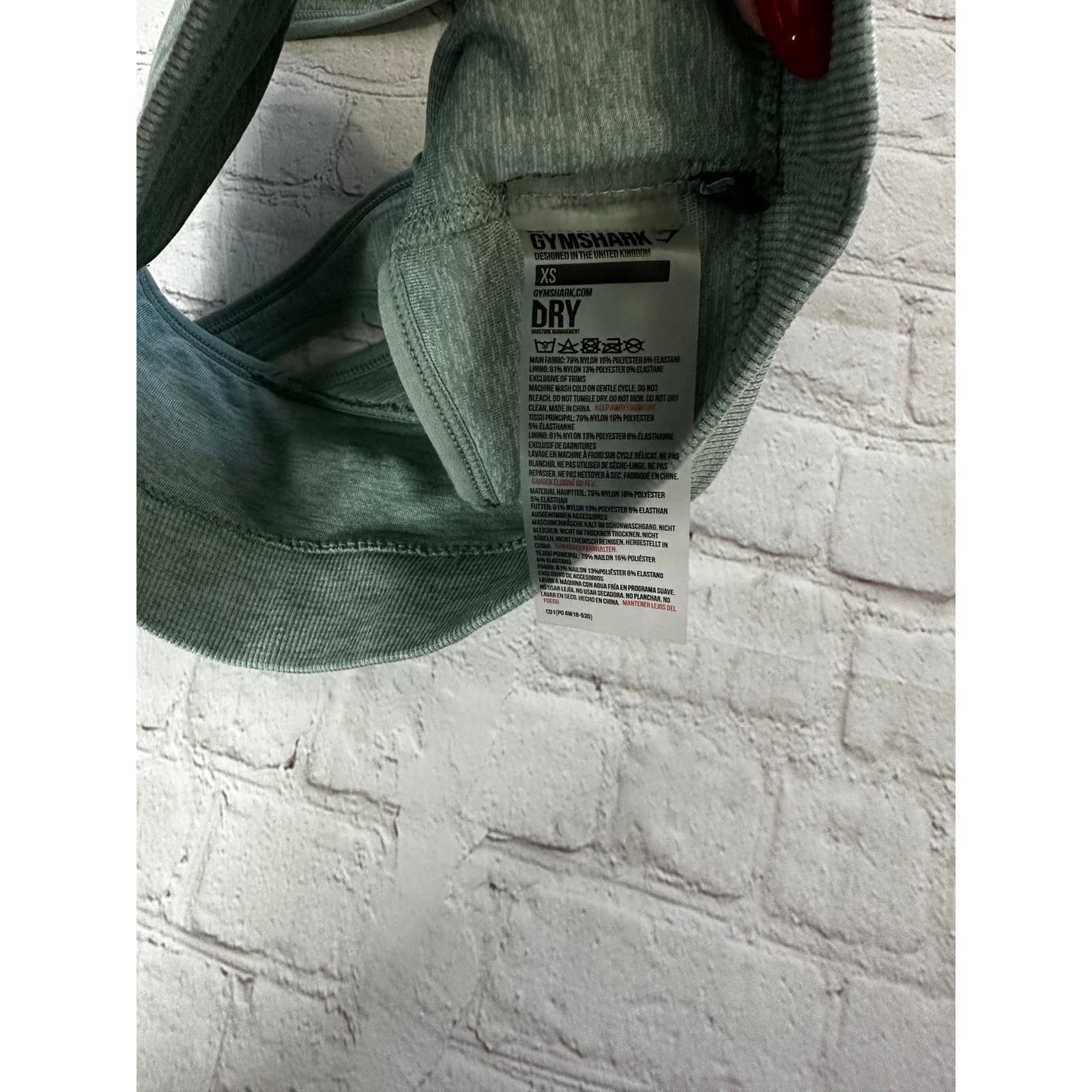 Gymshark Gymshark sports bra size xsmall Size XS / US 0-2 / IT 36-38 - 4 Thumbnail