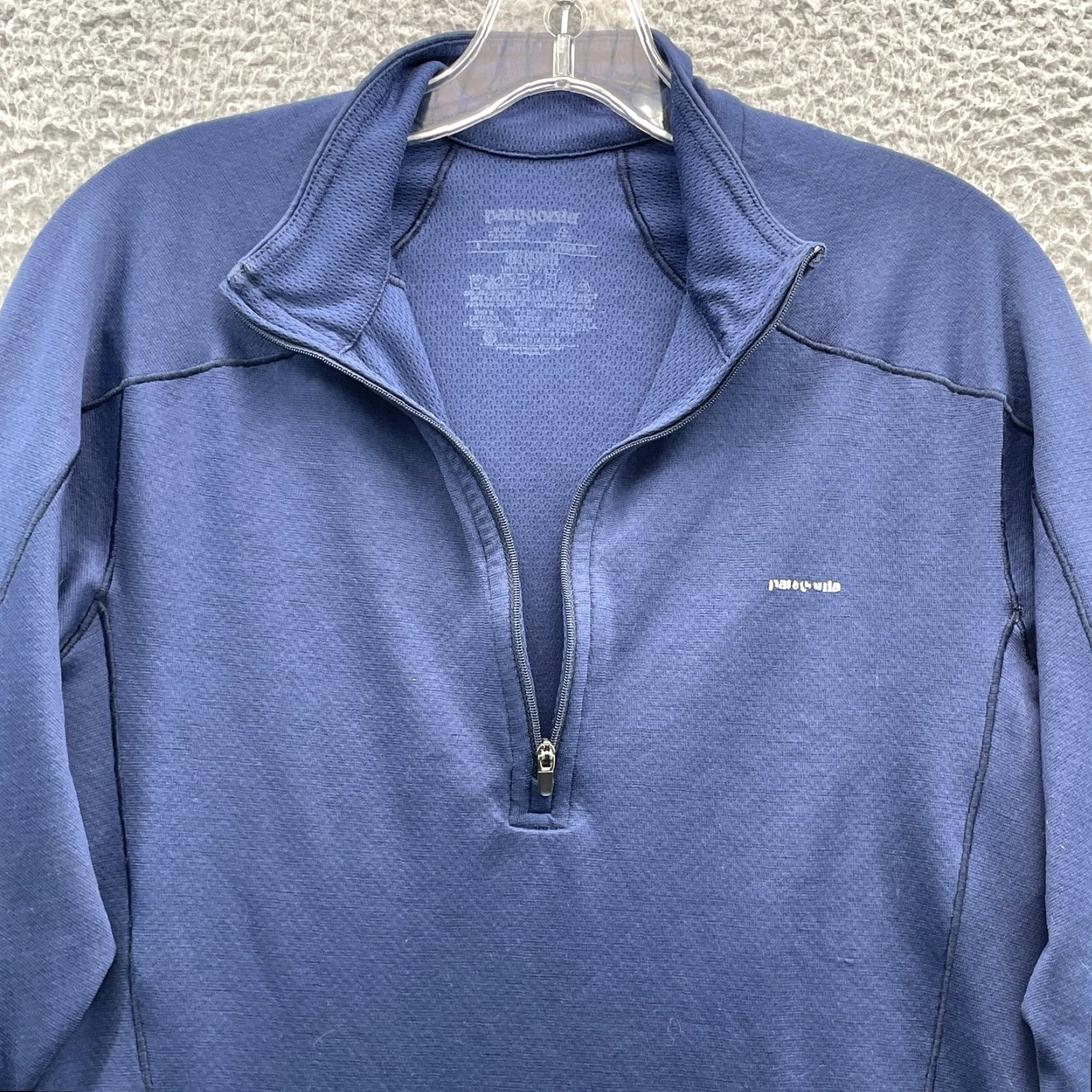 Patagonia Patagonia Capilene 3 Baselayer T-Shirt Men Small Blue 1/4 Zip Midweight Outdoor Sportswear Size US S / EU 44-46 / 1 - 4 Thumbnail
