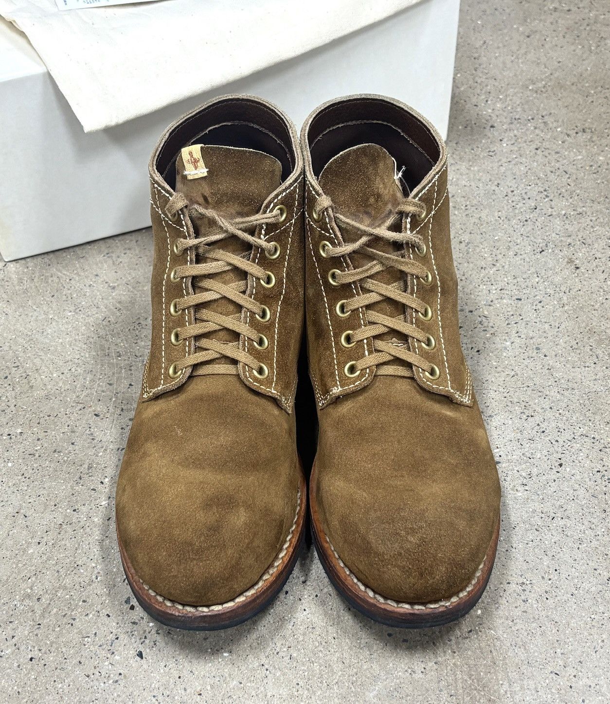 Visvim Visvim Brigadier Boots Mid-Folk US10 Camel Size US 10 / EU 43 - 2 Thumbnail