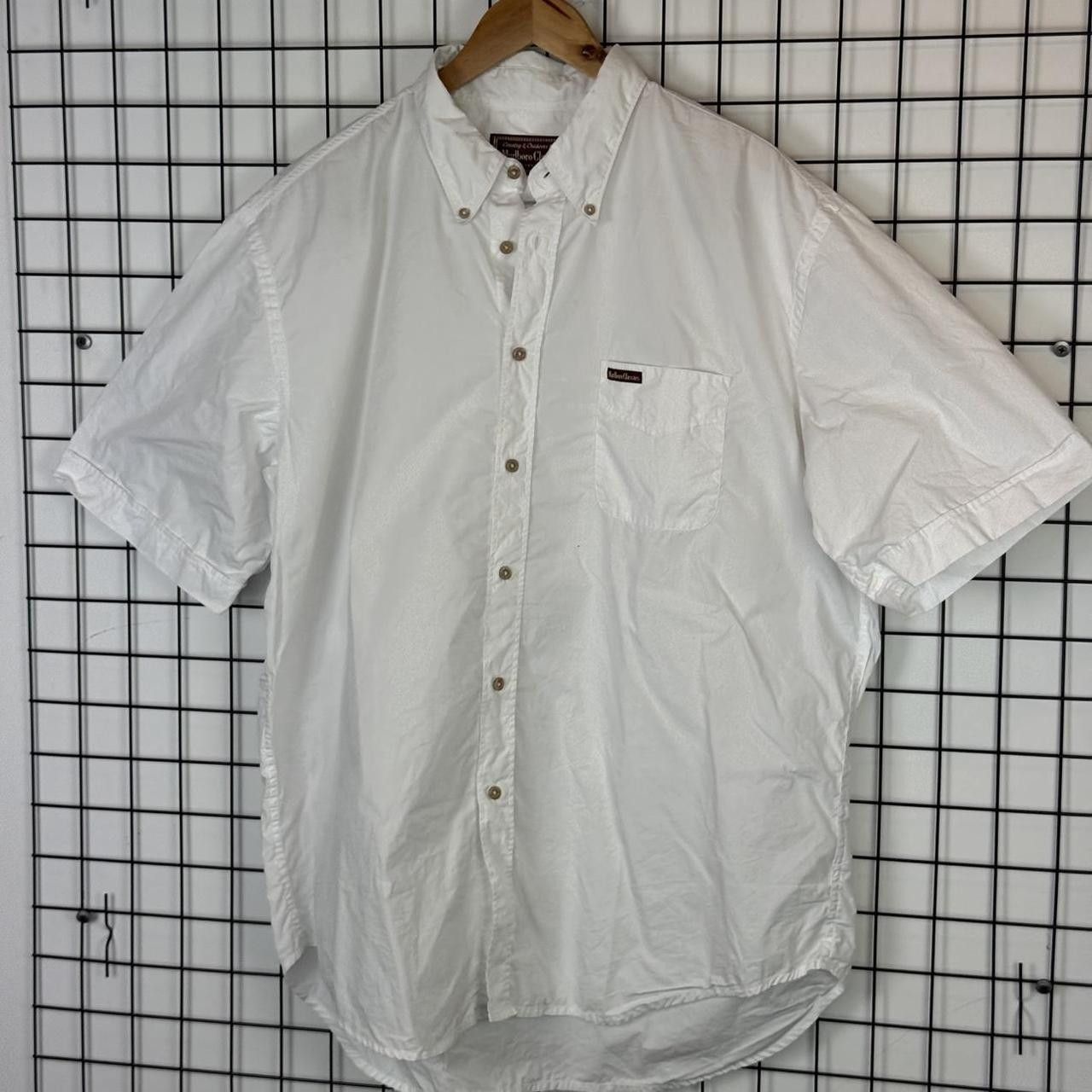 Marlboro Classics Marlboro Classic Button Up Short Sleeve Shirt White Size US XL / EU 56 / 4 - 2 Thumbnail
