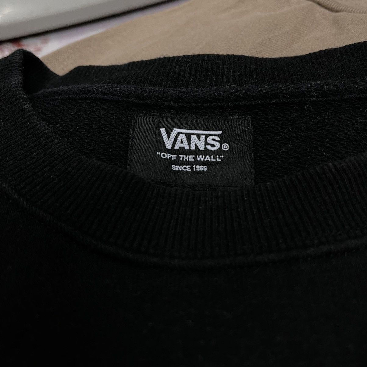 Vans Vans off the wall sweatshirt side tape Size US L / EU 52-54 / 3 - 5 Thumbnail