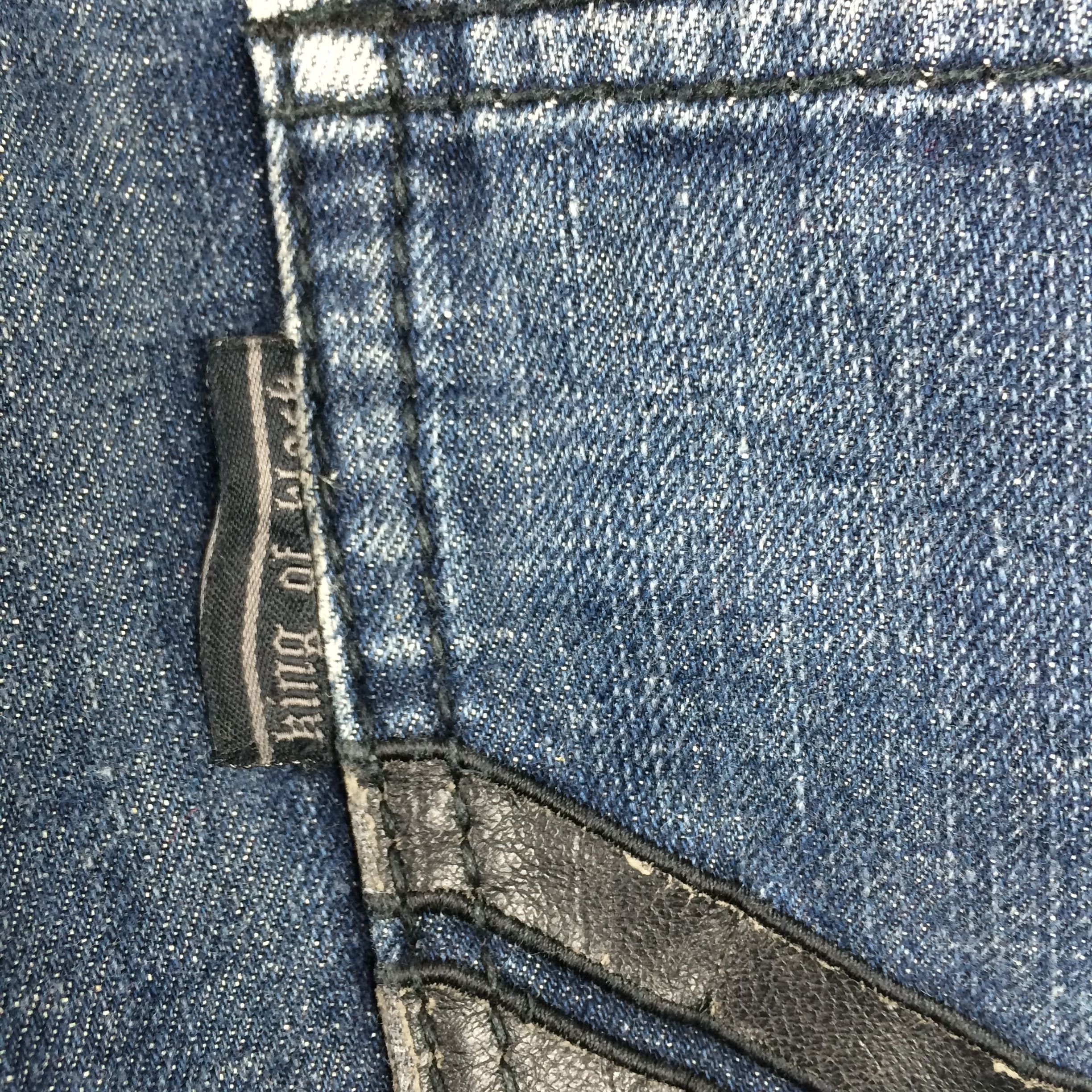 Karl Kani X210 KARL KANI DENIM ADJUSTABLE WAIST NICE DESIGN!! Size US 33 - 5 Thumbnail