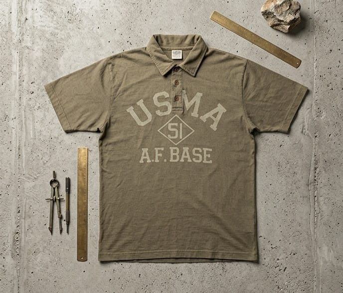 Vintage e29 Underground Incident Military USMA A.F. BASE 51 ARMY Size US L / EU 52-54 / 3 - 1 Thumbnail