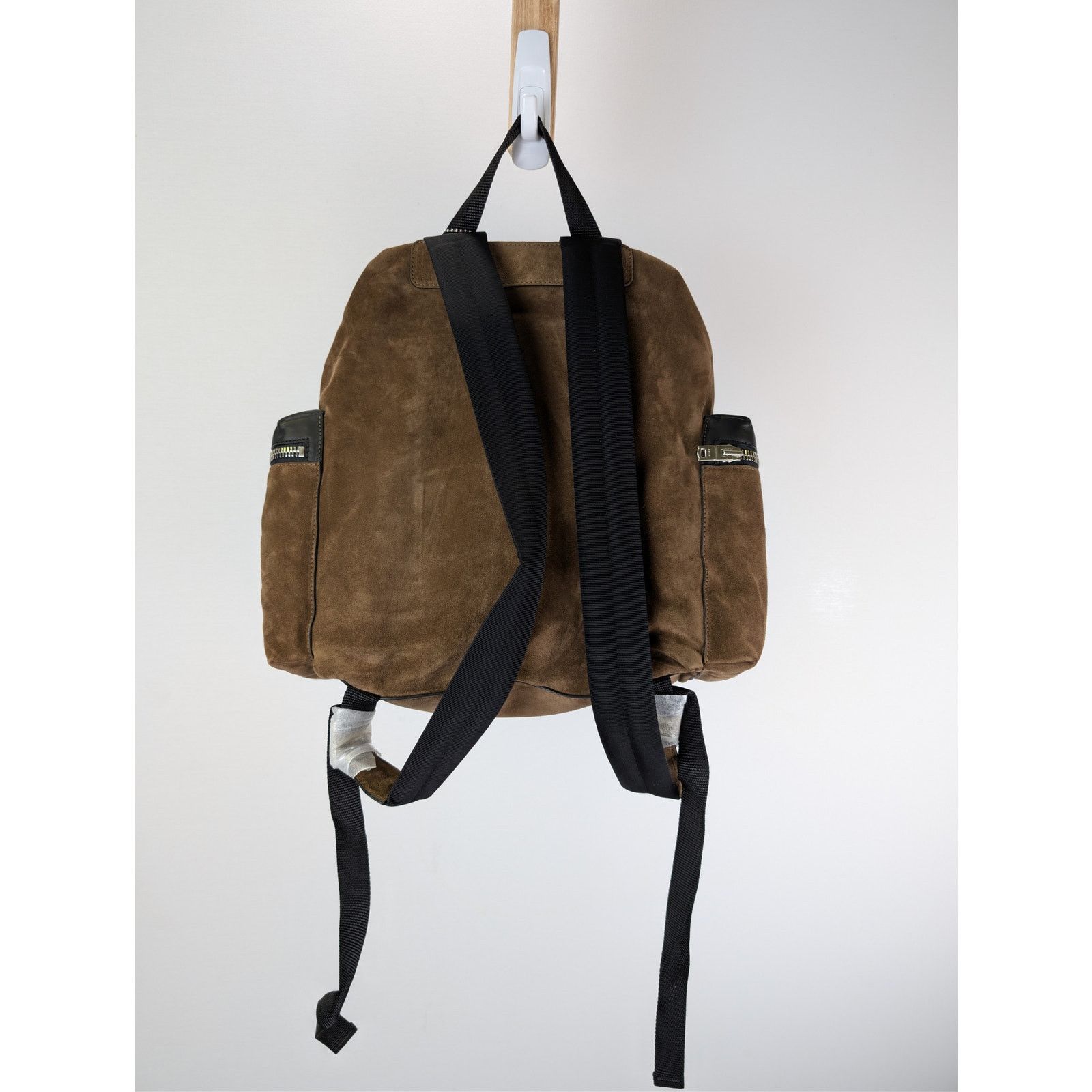 Amiri o1rshd1 Size: OS / Suede Rucksack Backpack in Tobacco Size ONE SIZE - 15 Thumbnail