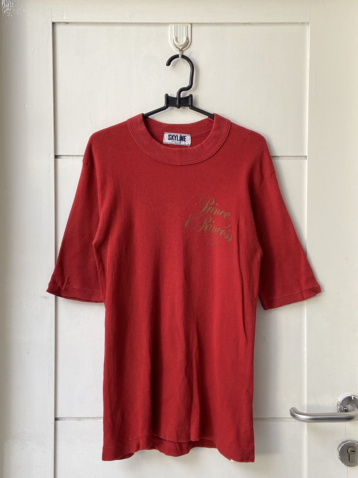 Issey Miyake Issey Miyake SKYLINE Red T-Shirt Size US XXS / EU 40 - 1 Thumbnail